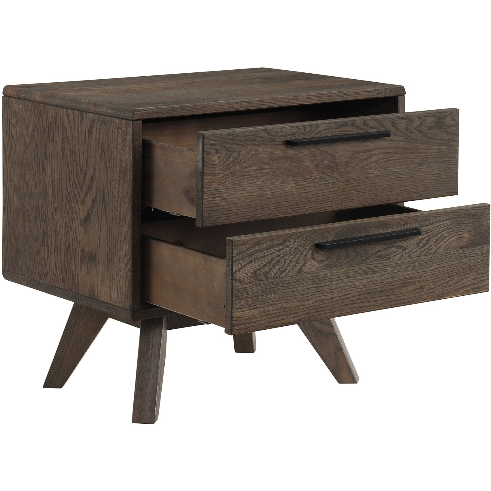 Astoria Oak 2 Drawer Nightstand