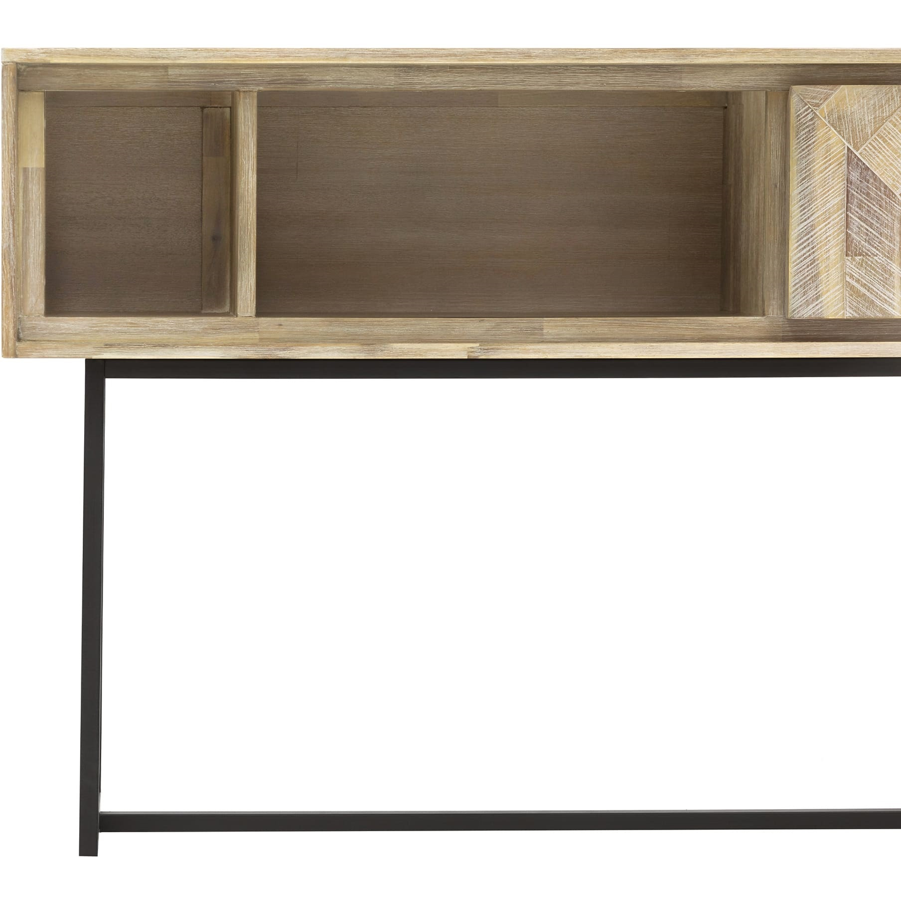 Peridot 1 Drawer Console Table in Natural Acacia Wood