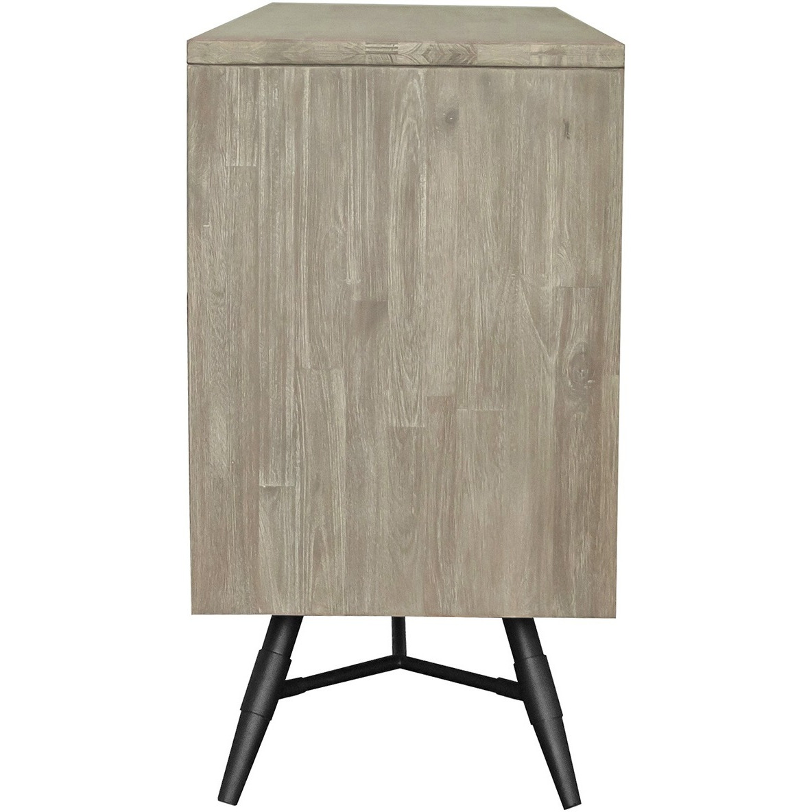 Bridges Sideboard Buffet Cabinet in Two Tone Acacia Wood