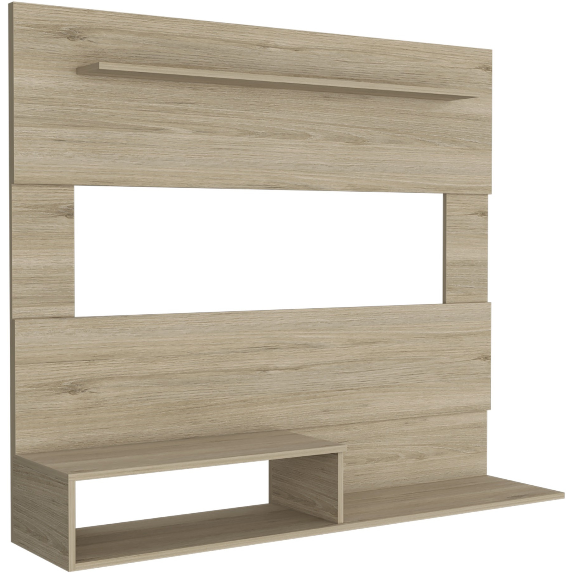 Beijing Floating Entertainment Center, One Superior Shelf, Two Shelves, Space For The TVs up 55"