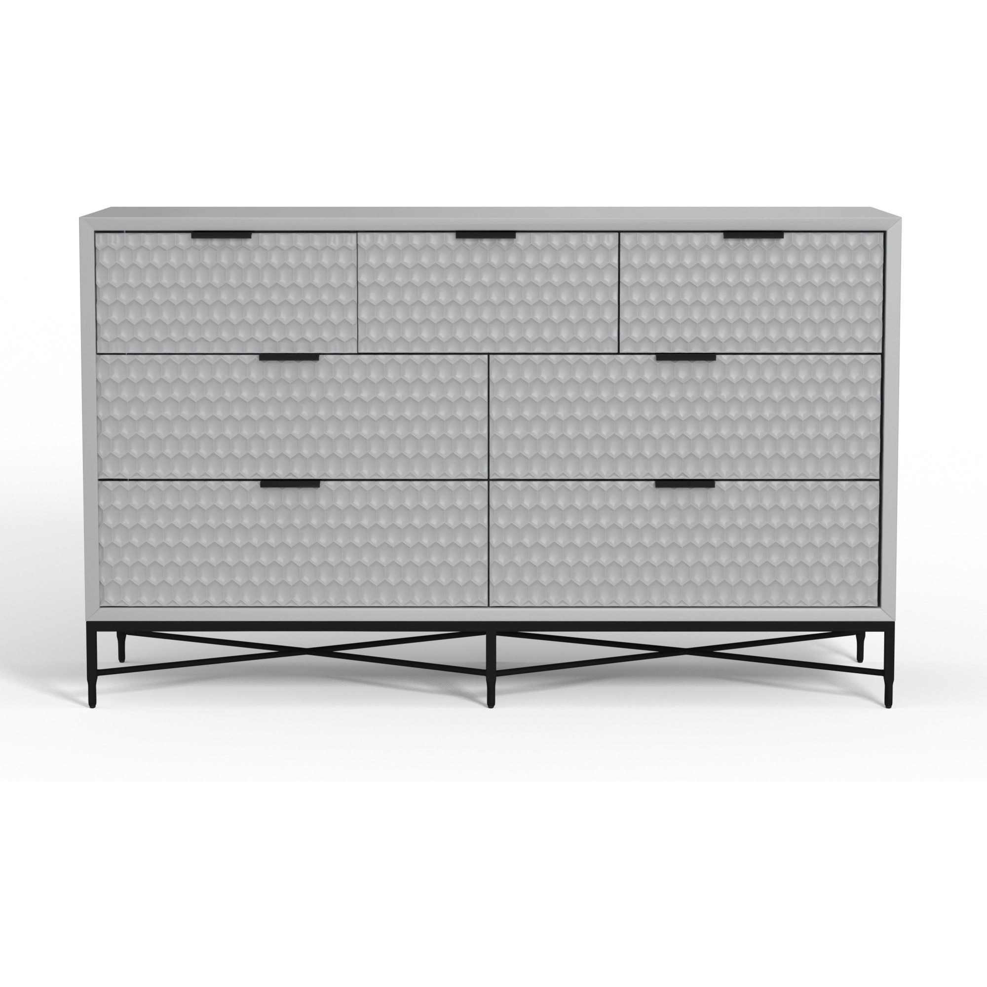 Milo Dresser (Light Slate Grey)
