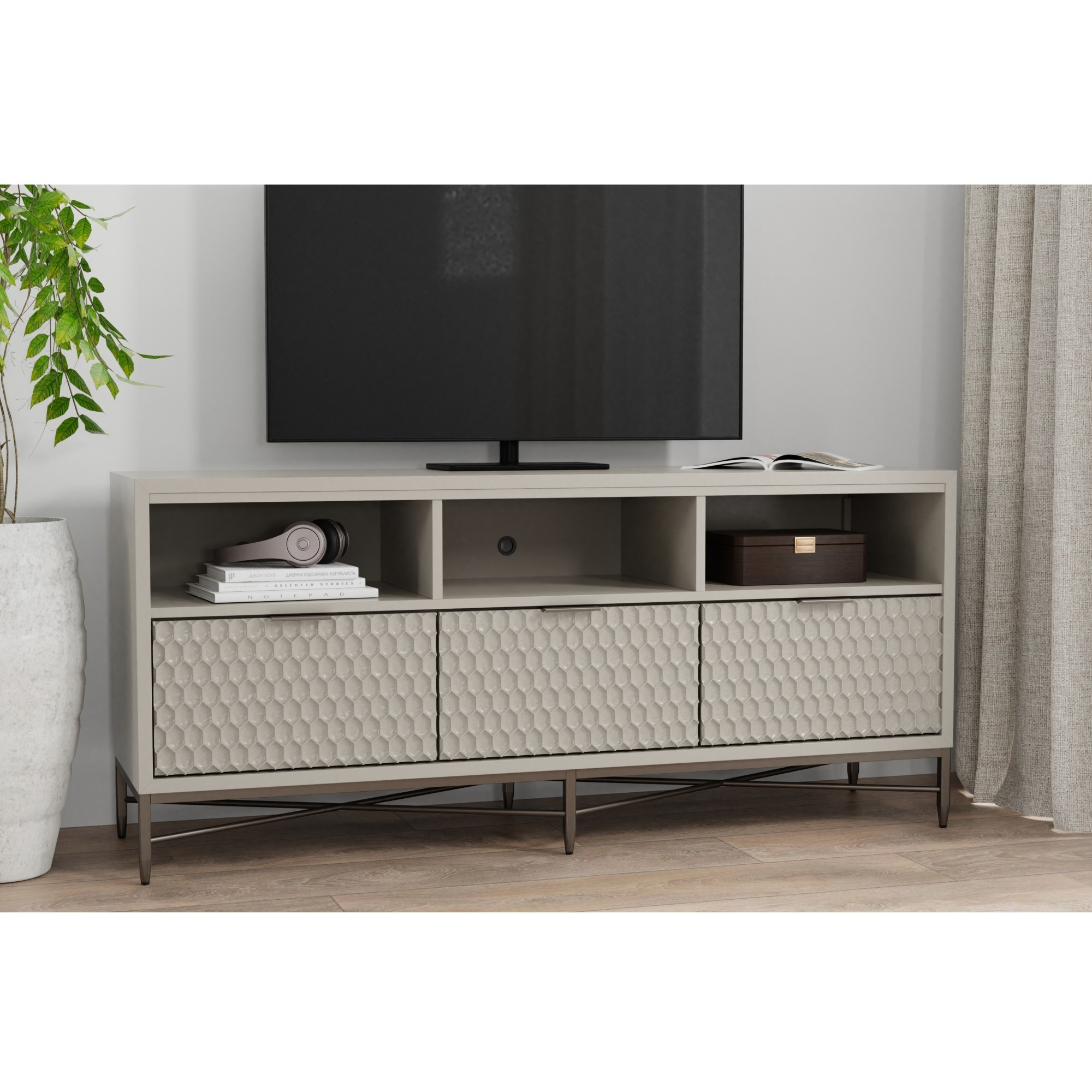 Milo TV Console (Taupe)