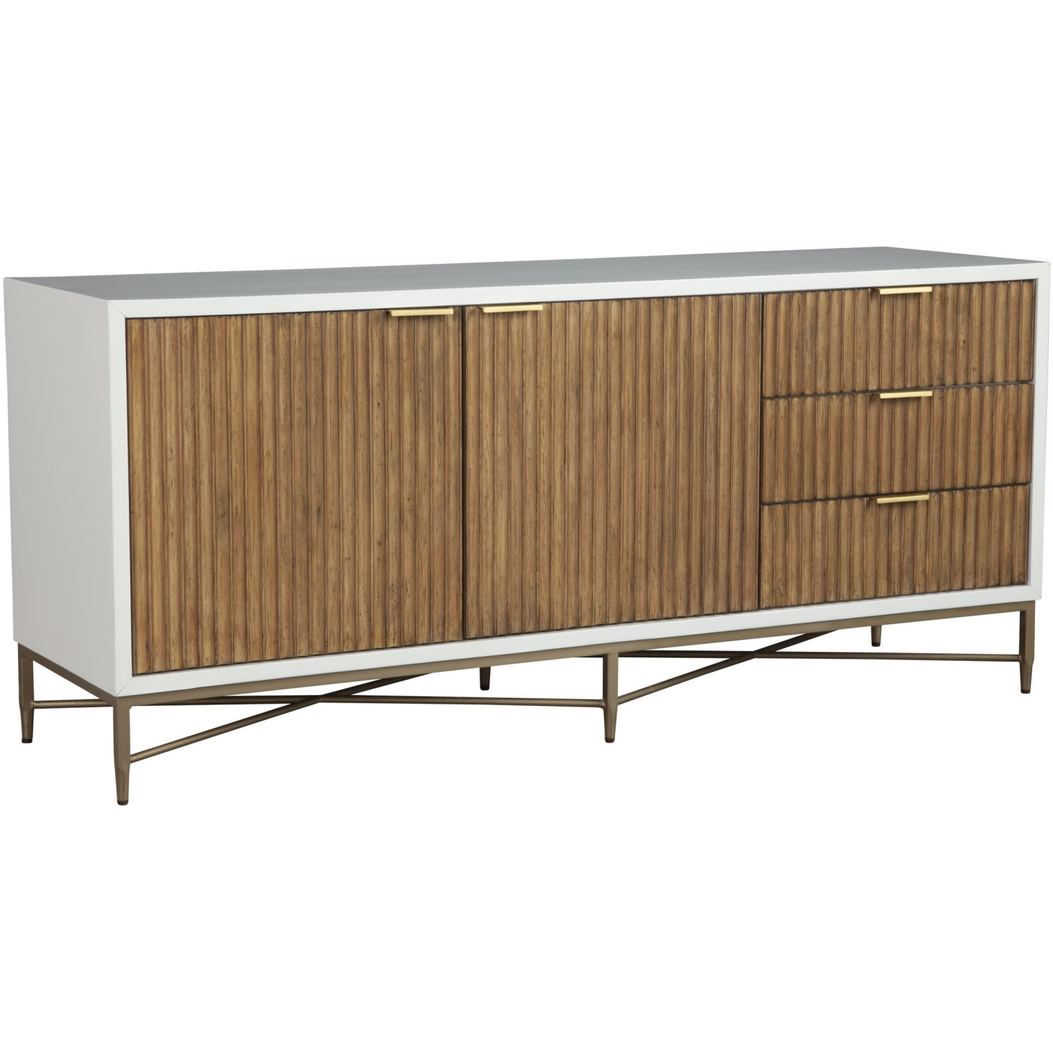Larsen TV Console, White
