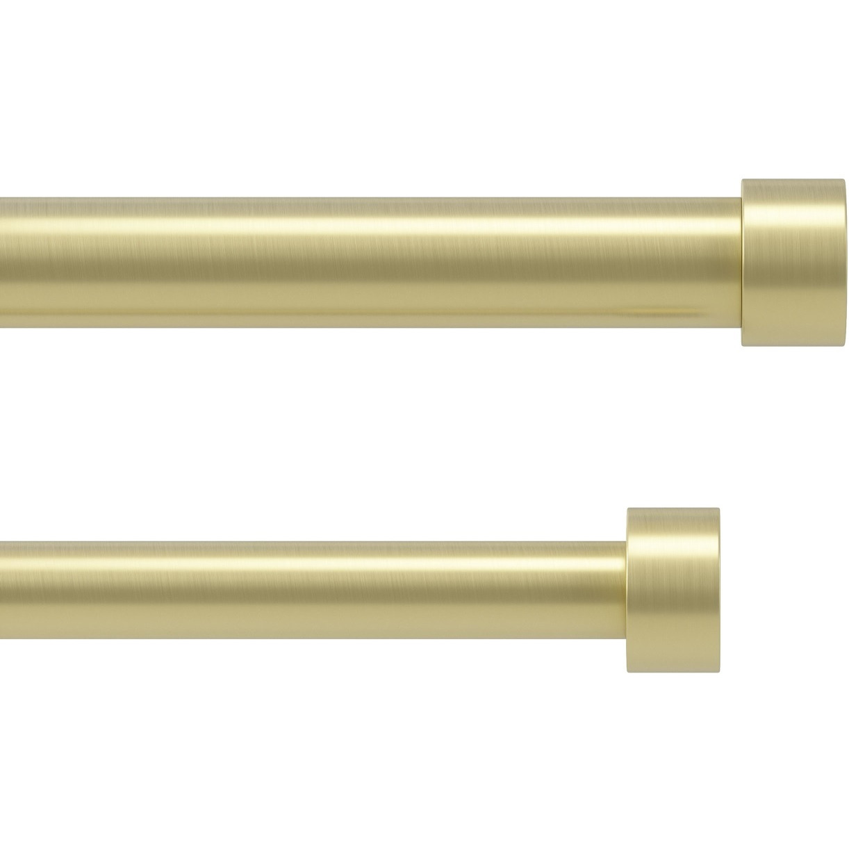 CAPPA 1 DBL ROD 36-66 BRASS