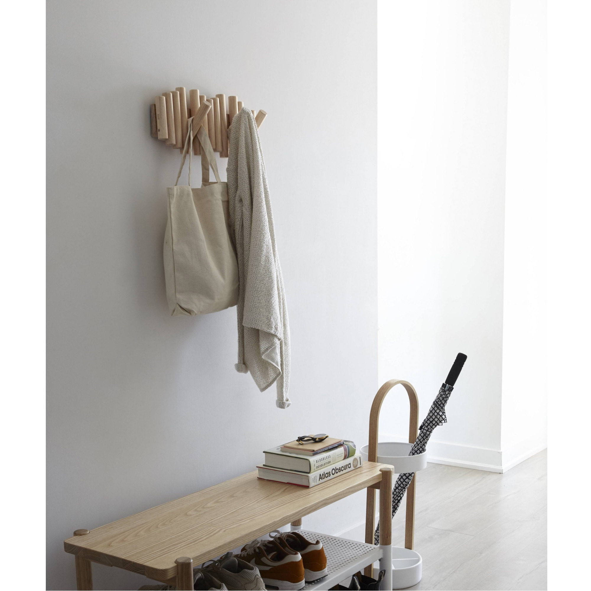 PICKET RAIL HOOK NATURAL