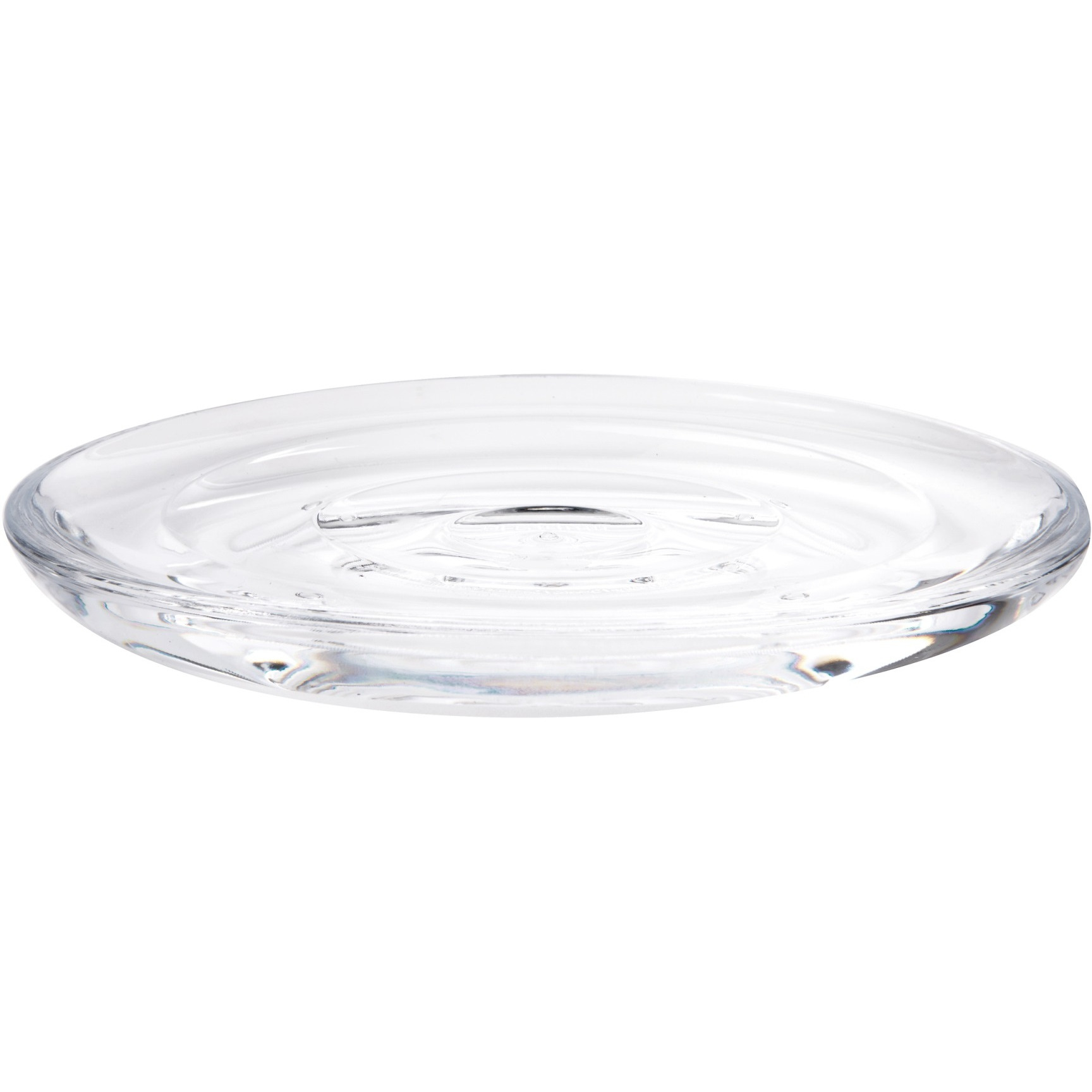 DROPLET SOAP DISH CLEAR