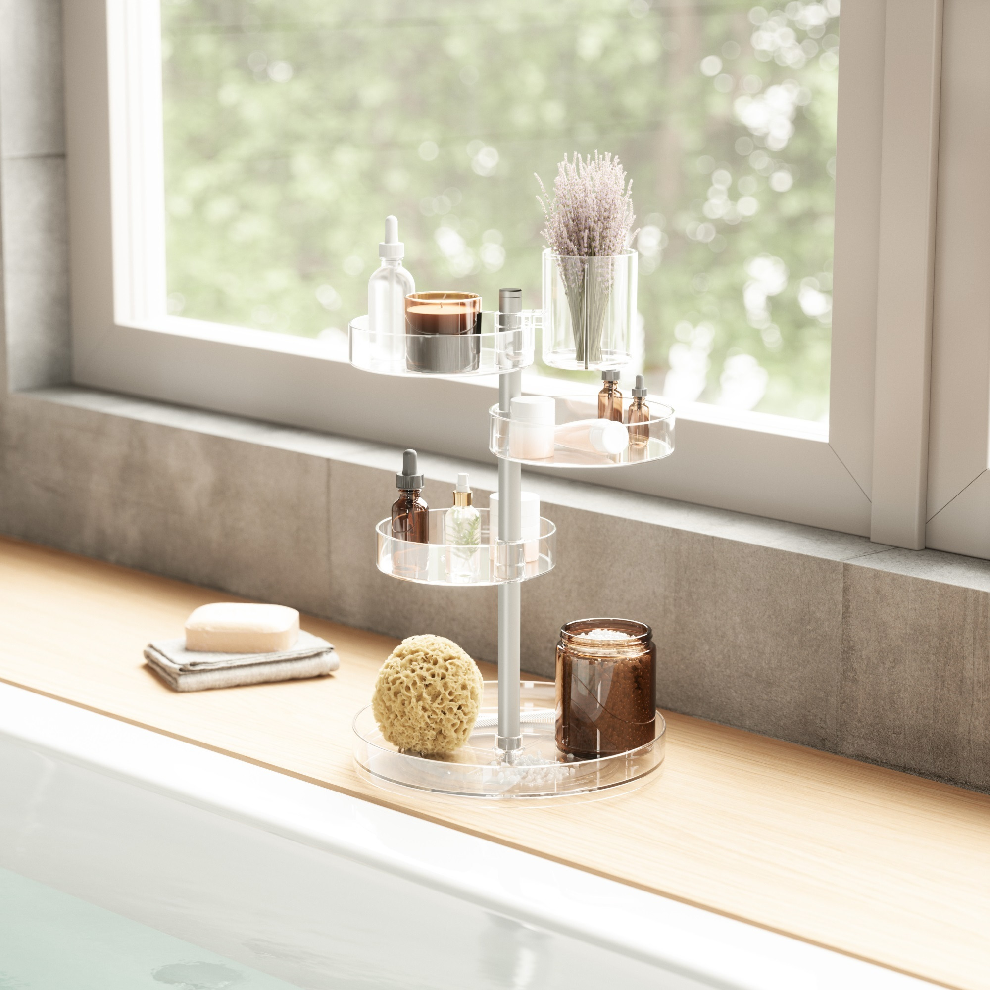 PIROUETTE ORGANIZER CLR/NKL