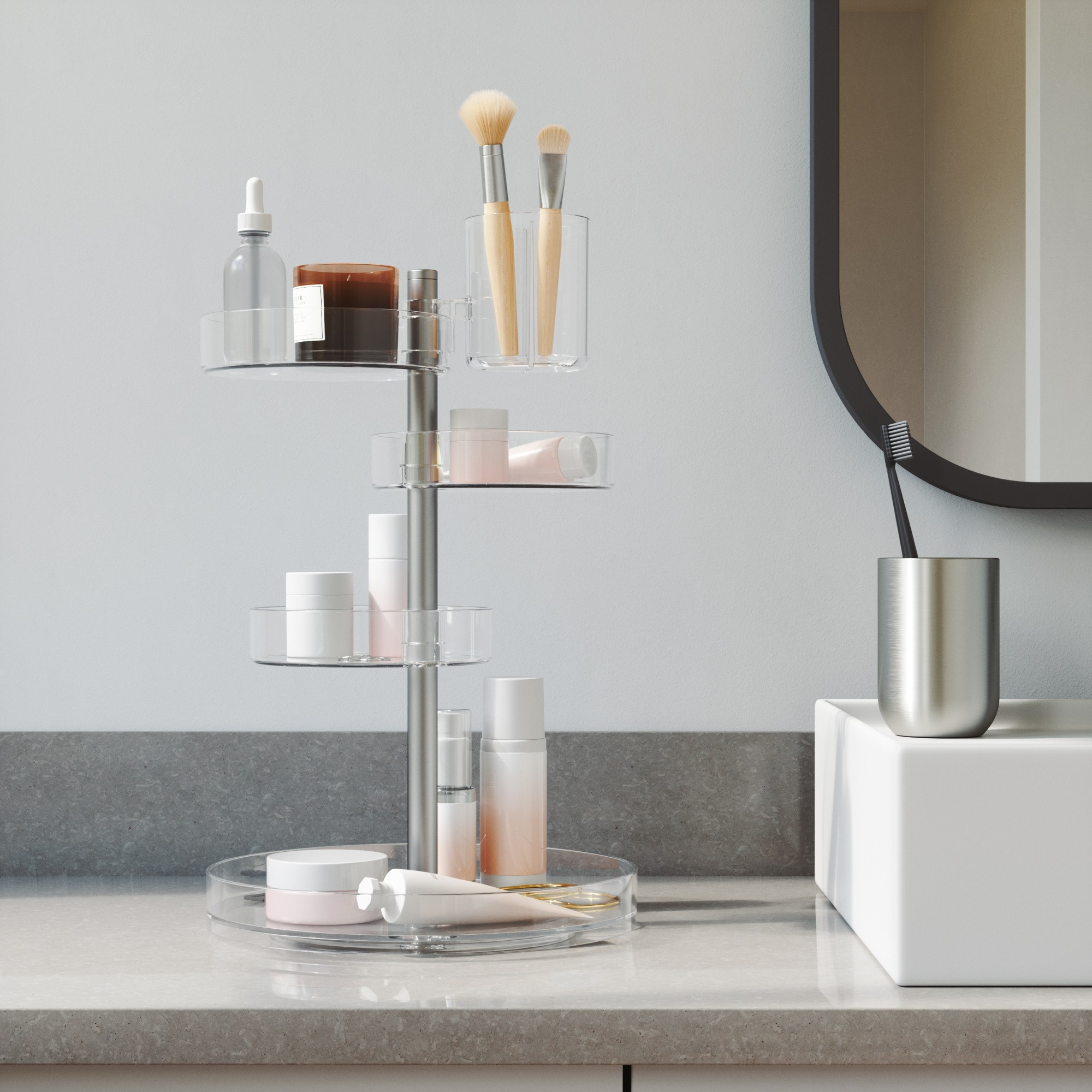 PIROUETTE ORGANIZER CLR/NKL