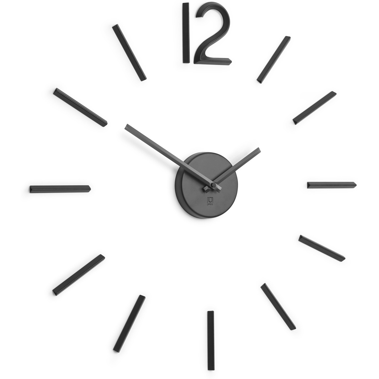 UMBRA, BLINK CLOCK BLACK