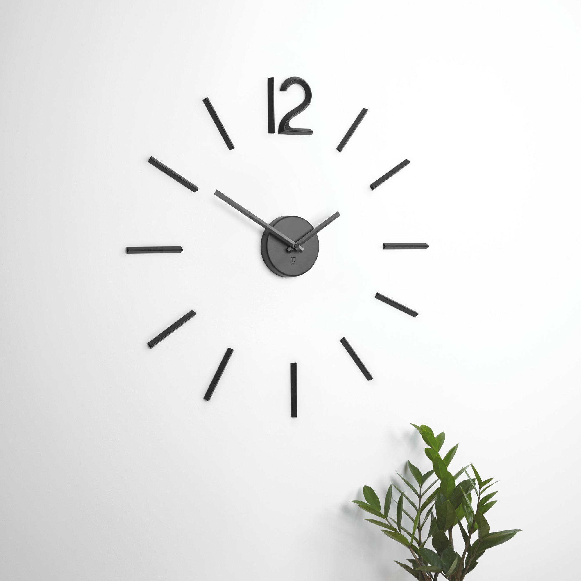 UMBRA, BLINK CLOCK BLACK