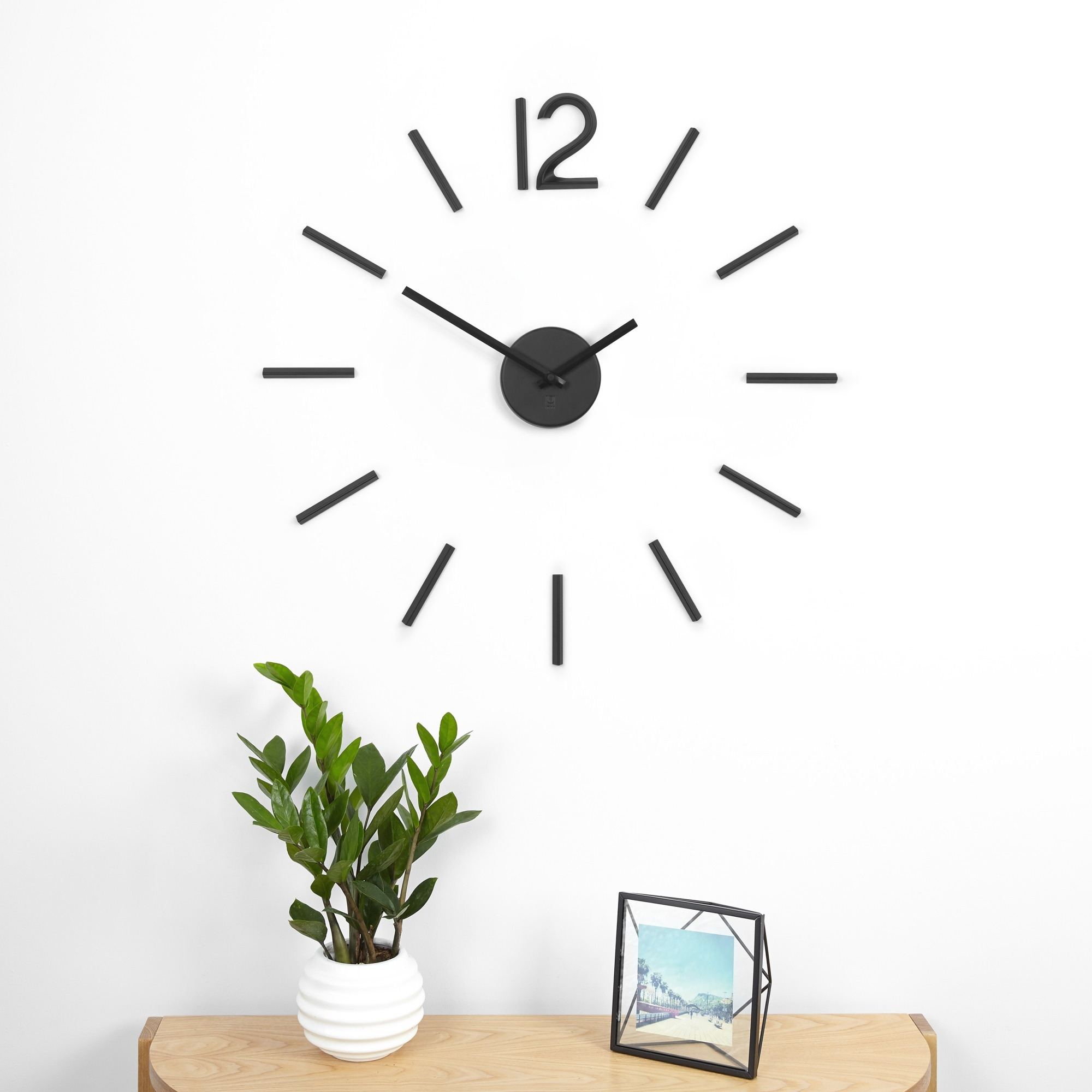 UMBRA, BLINK CLOCK BLACK