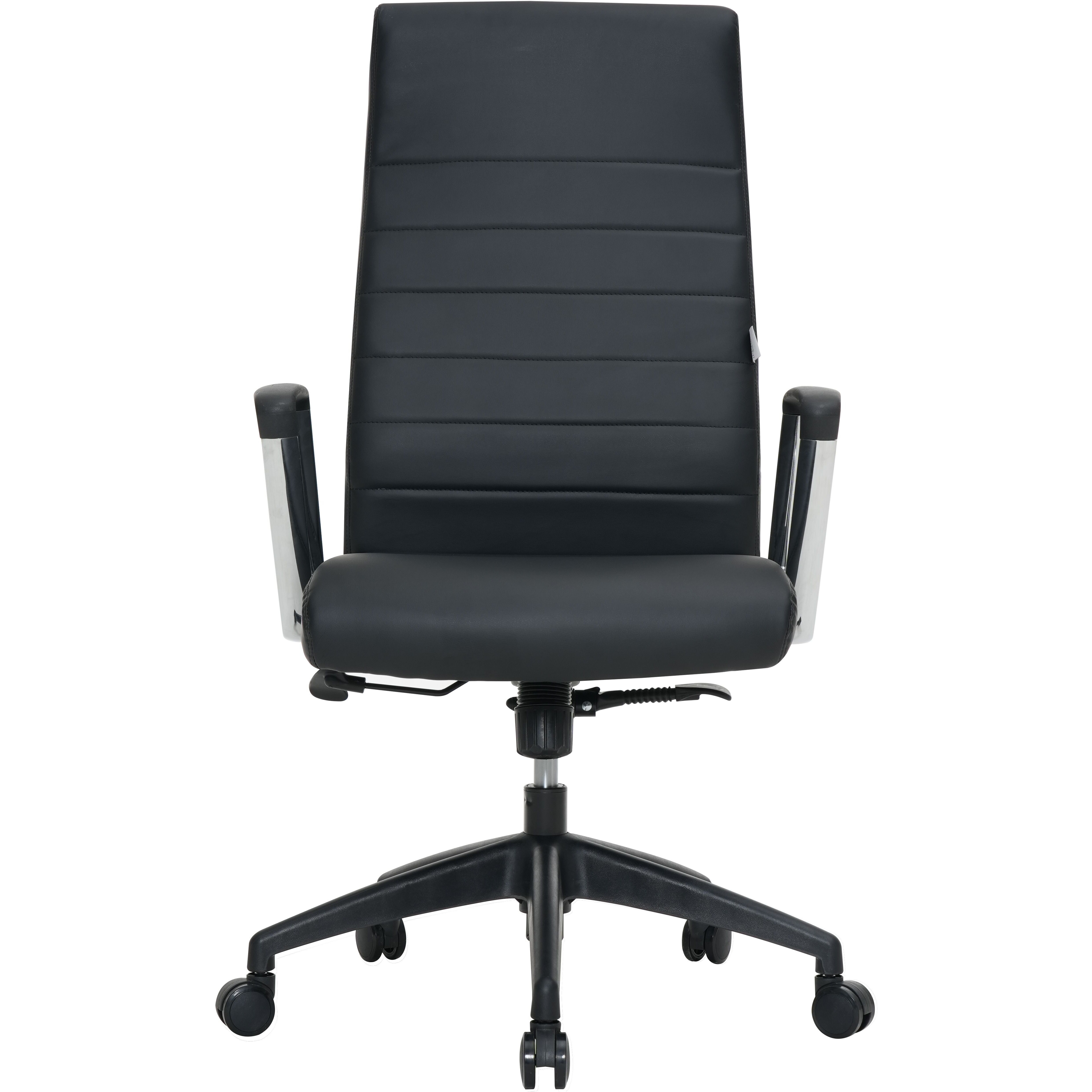 LeisureMod Hilton Modern High-Back Leather Office Chair
