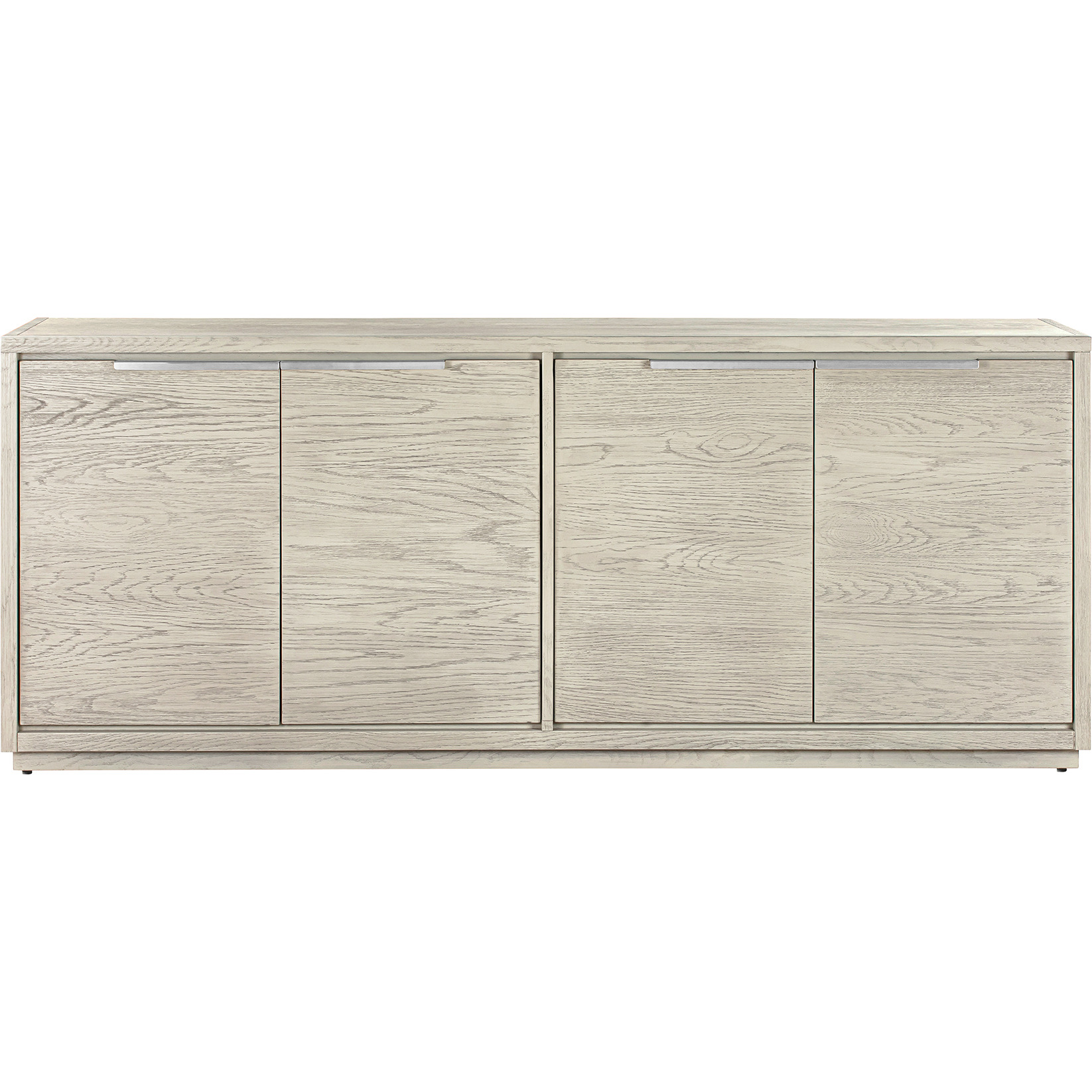 Abbey 4 Door Sideboard Buffet in Grey Oak Wood