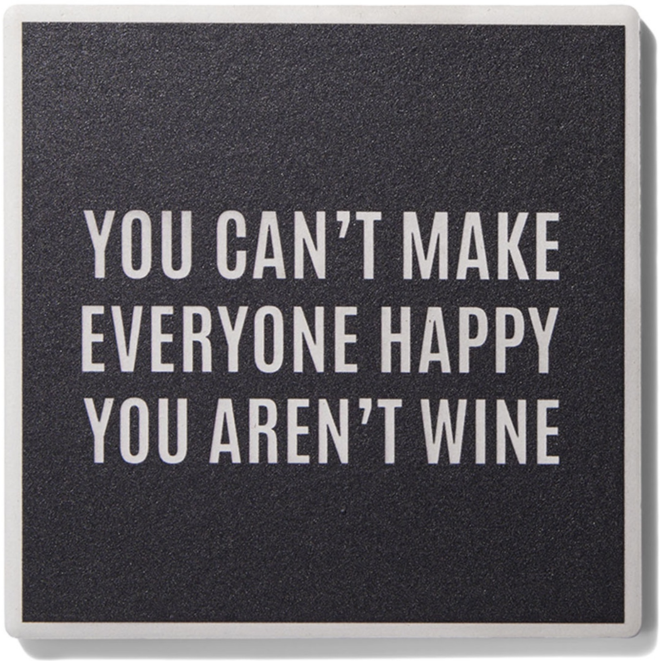 Cocktail Hour Sentiments Set of 4 Ceramic Coasters 4.25''D
