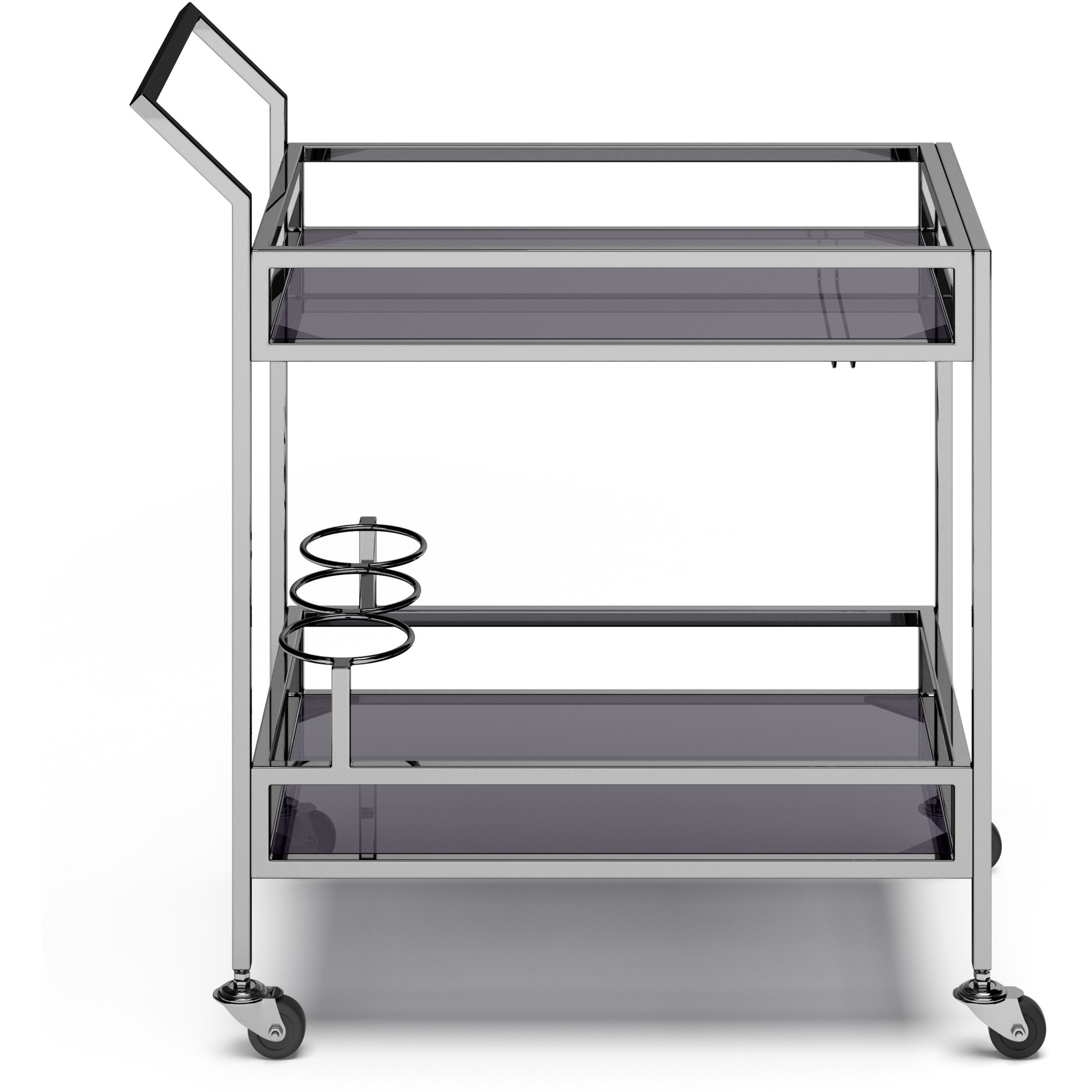 Watts 26 inch Bar Cart Modern in Natural