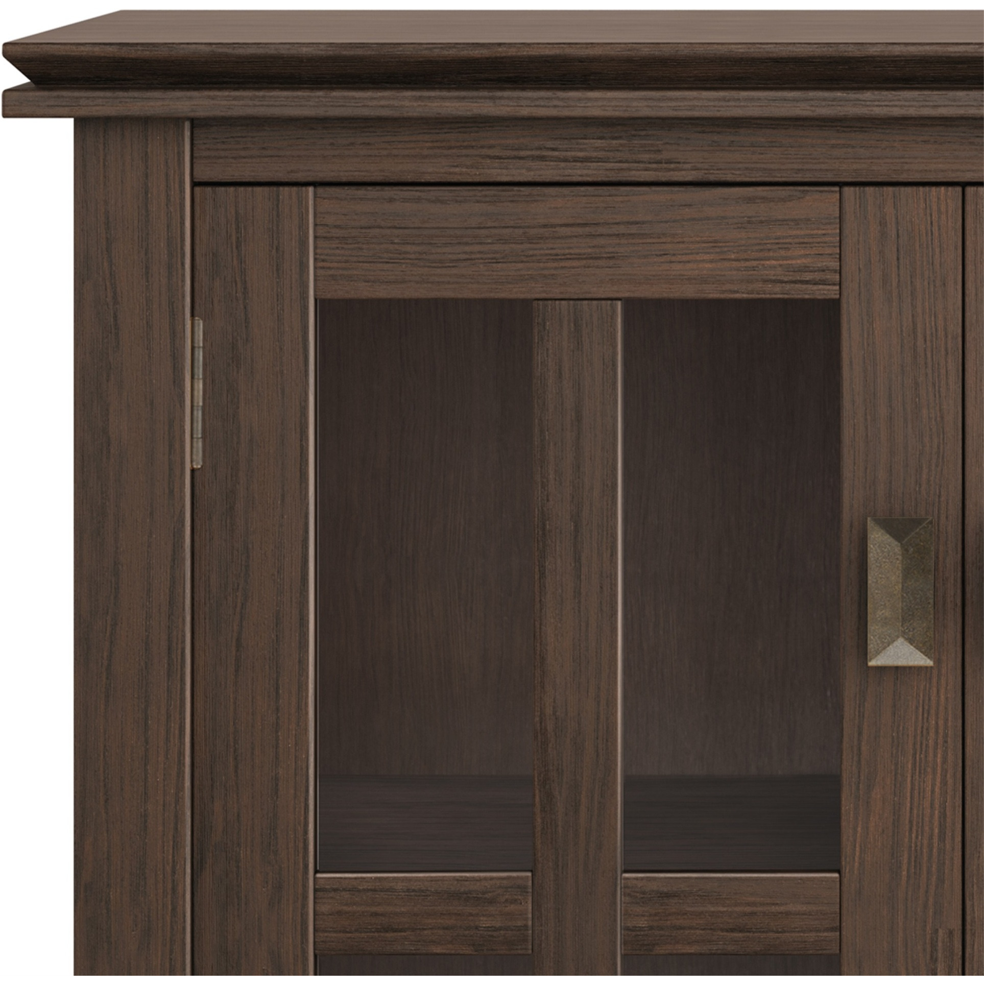Artisan SOLID WOOD 30 in Wide Low Storage Cabinet