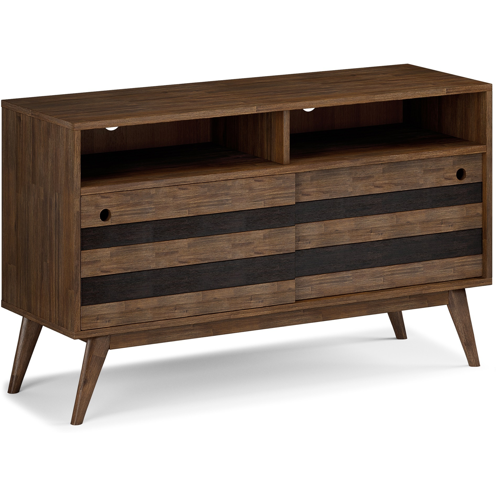 Clarkson  SOLID ACACIA WOOD 54 in Wide TV Media Stand & For TVs up to 60 inches