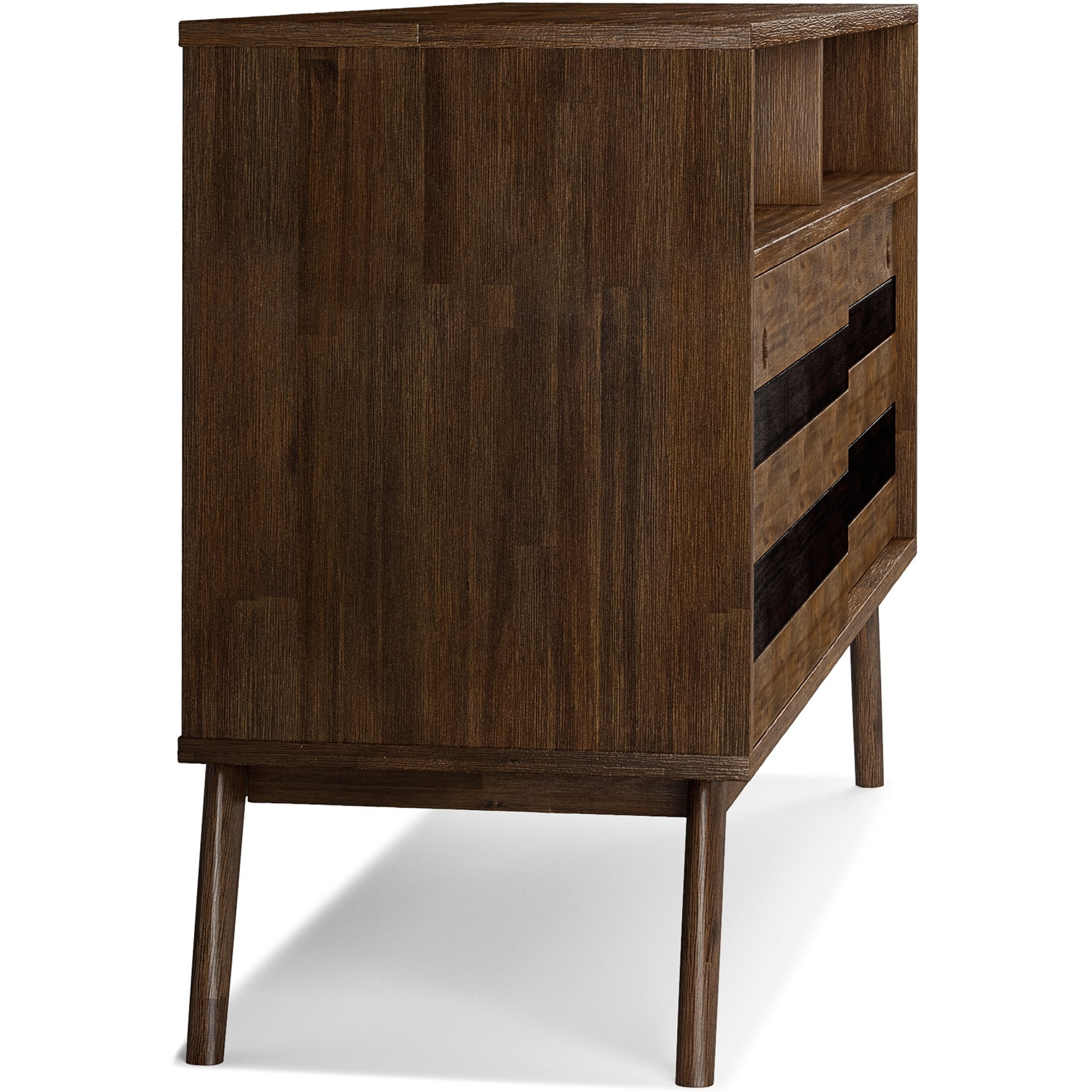 Clarkson  SOLID ACACIA WOOD 54 in Wide TV Media Stand & For TVs up to 60 inches
