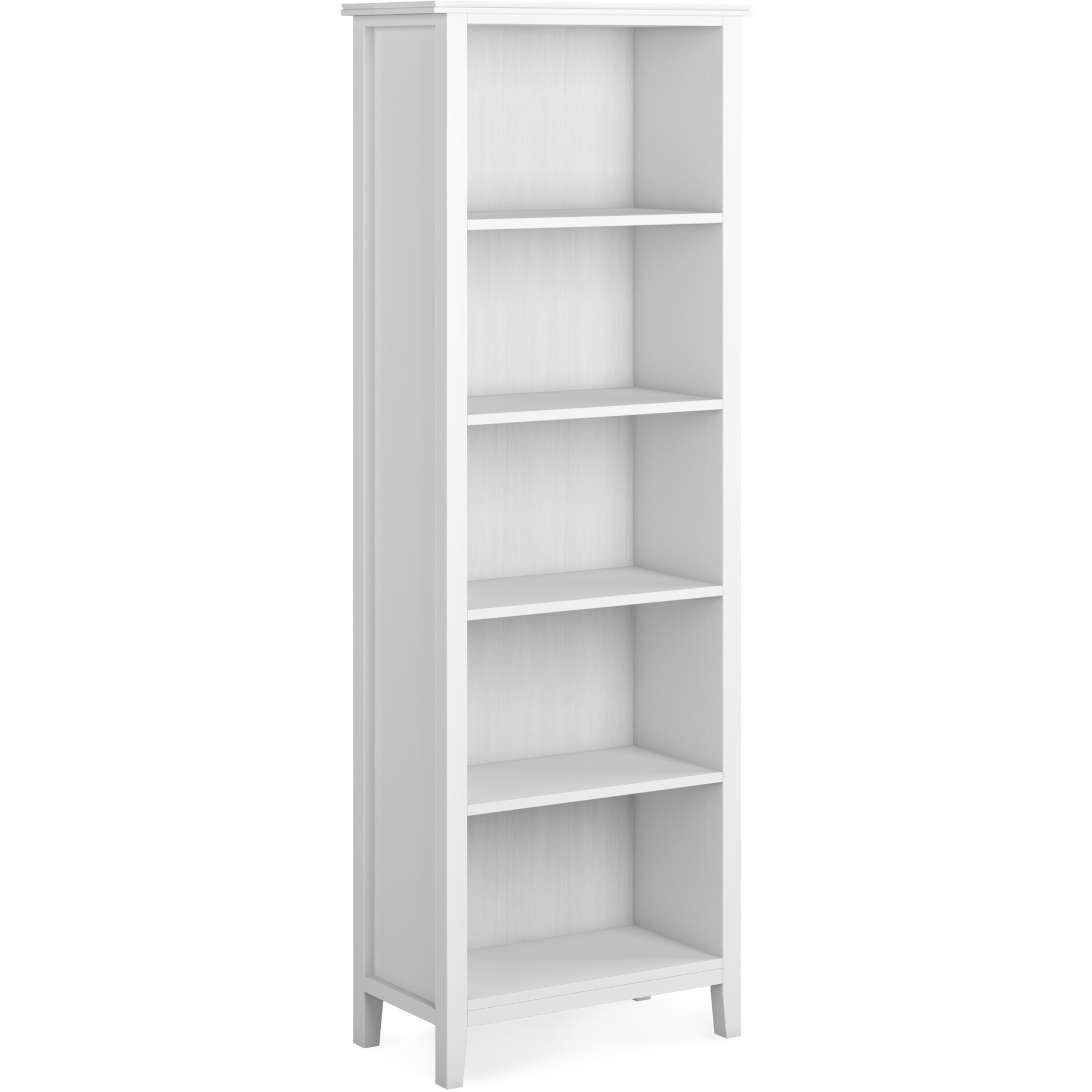 Artisan SOLID WOOD 72 in x 26 in 5 Shelf Bookcase