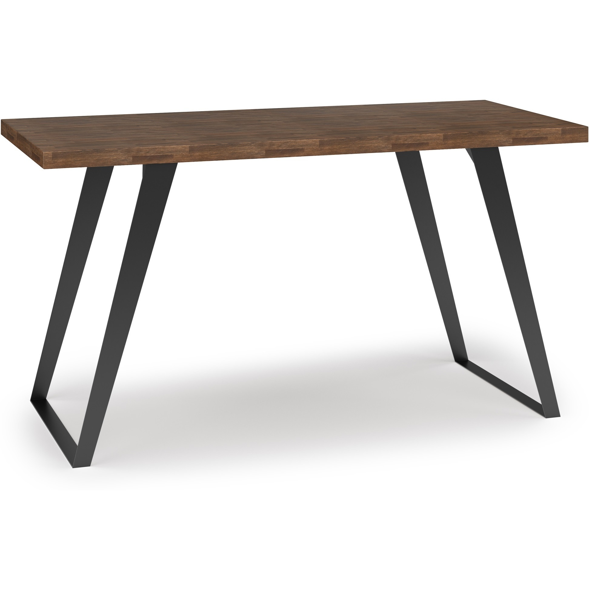 Lowry SOLID ACACIA WOOD 54 in Wide Flat Top Desk