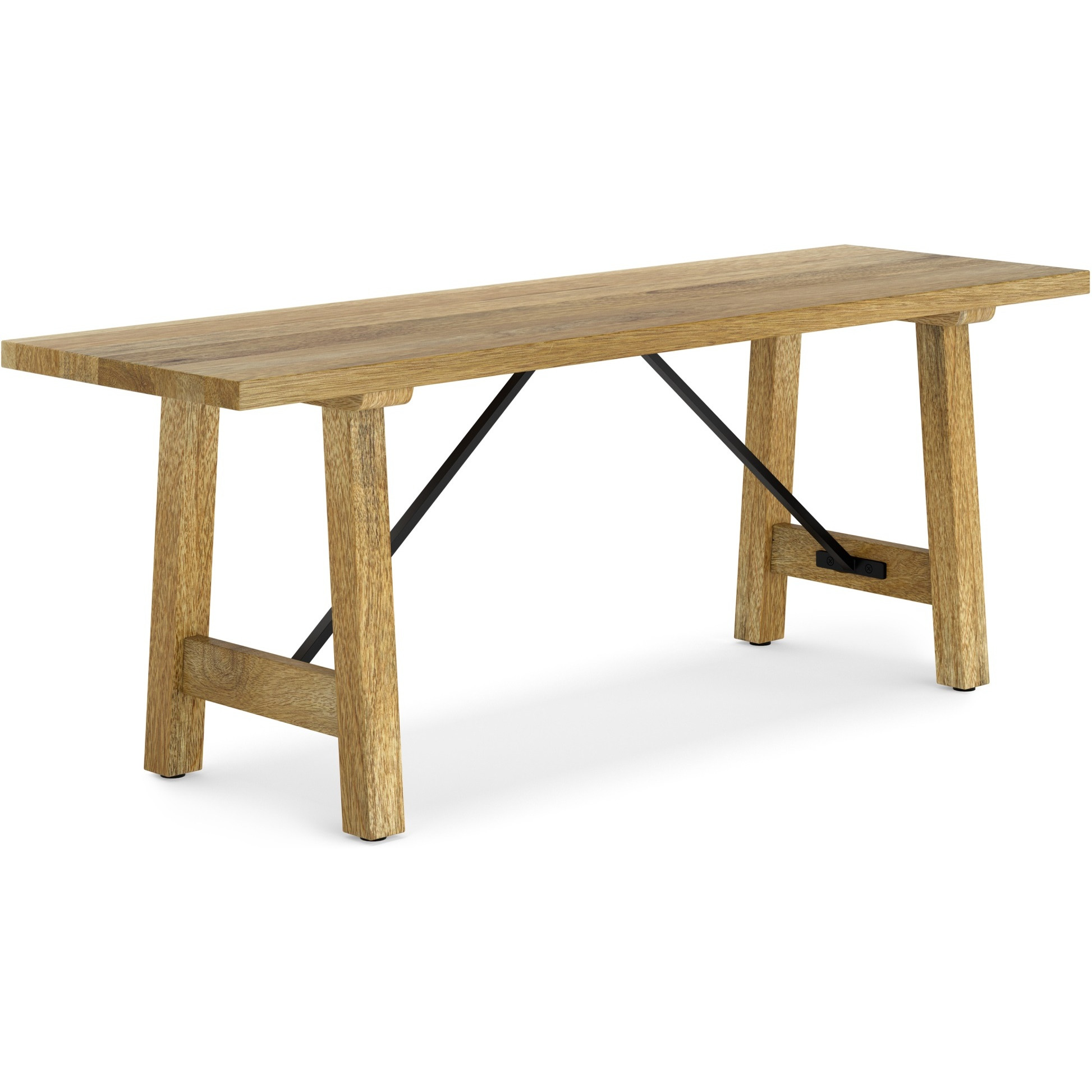 Harvey SOLID MANGO WOOD 47 in Wide Bench