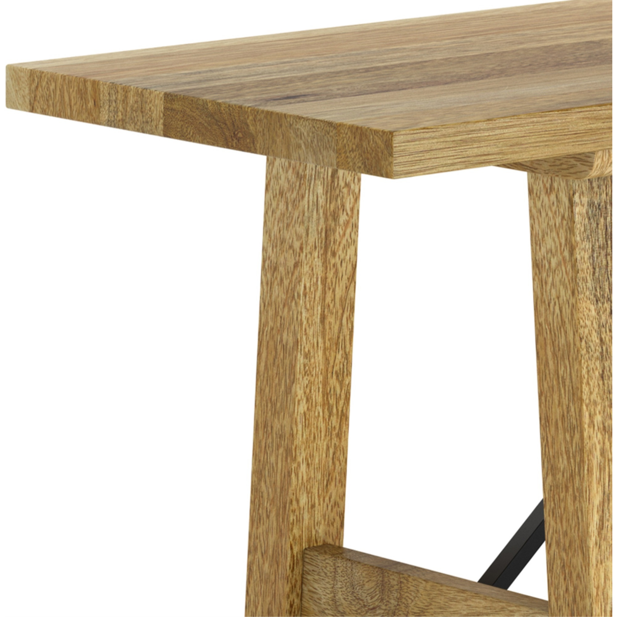 Harvey SOLID MANGO WOOD 47 in Wide Bench