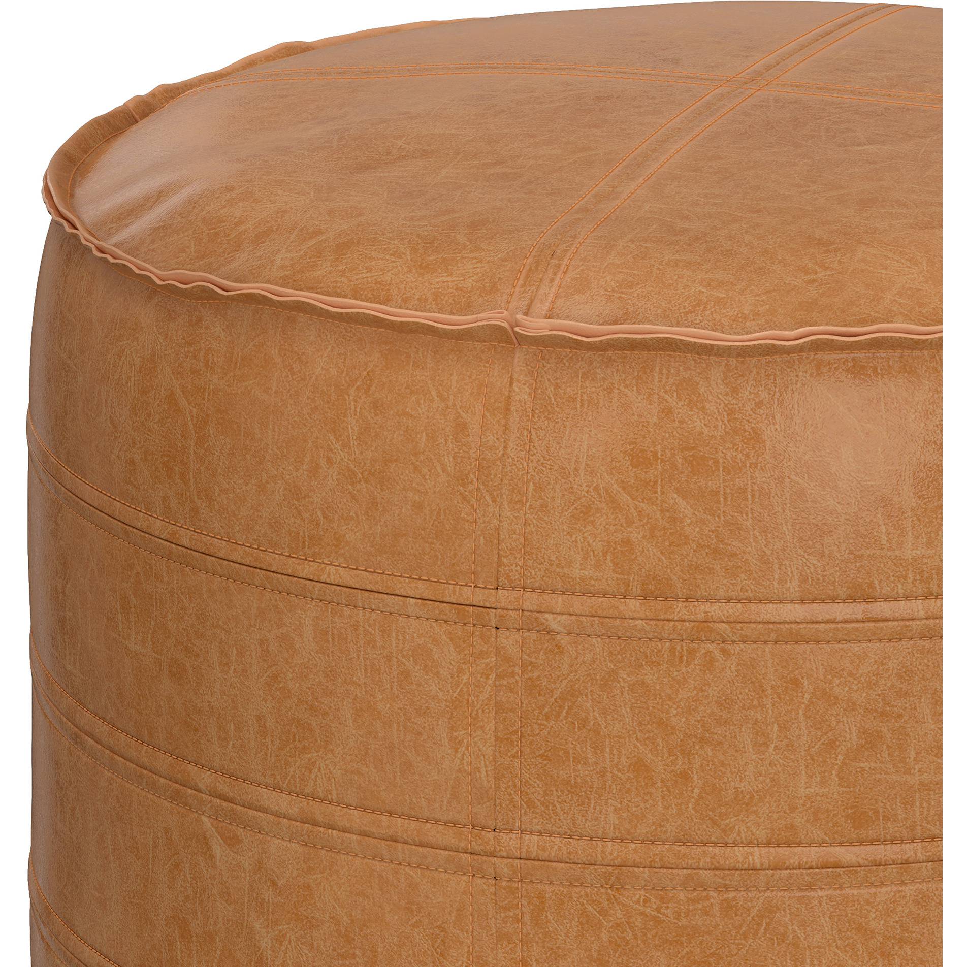 Brody 20 in Wide 20 Inch Round Pouf