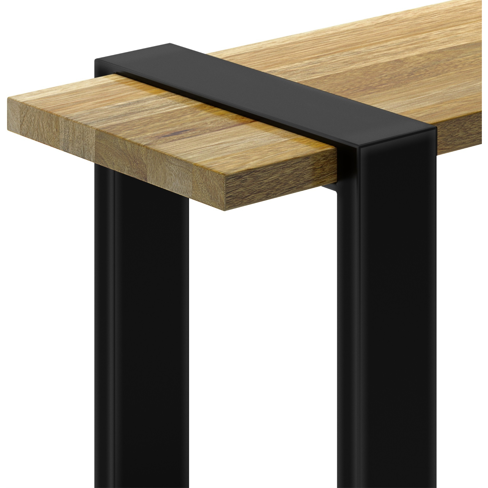Nessa SOLID MANGO WOOD 42 in Wide Bench
