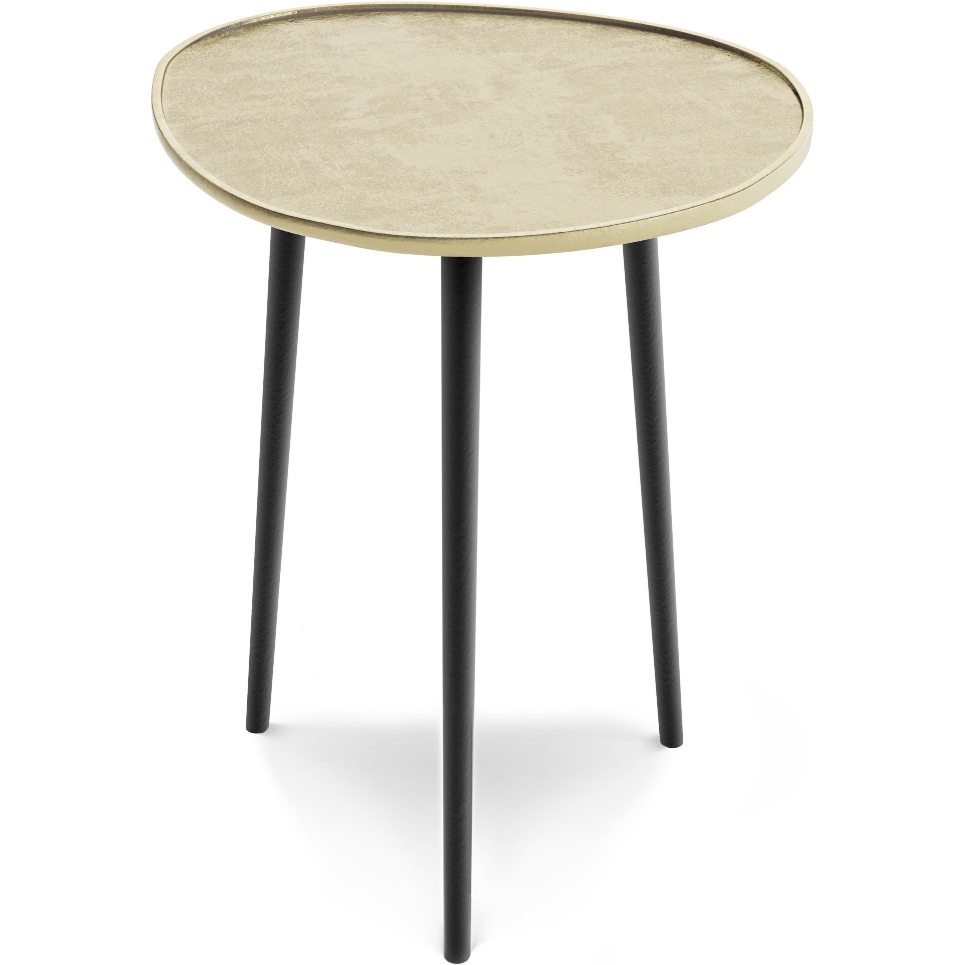 Tanner  19 in Wide Metal Metal Side Table
