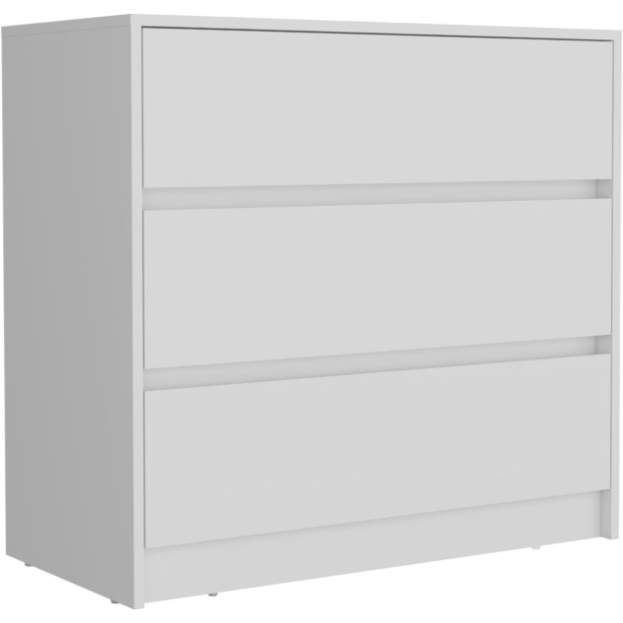 Austin Three Drawer Dresser -Bedroom -White