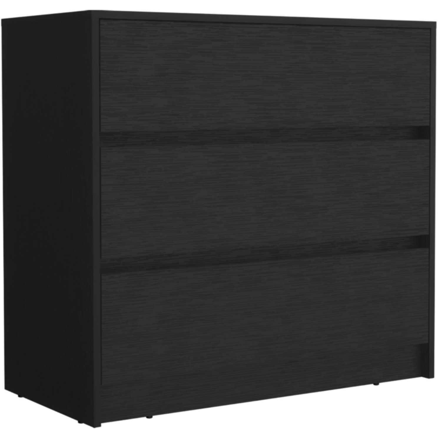 Austin Three Drawer Dresser -Bedroom -Black