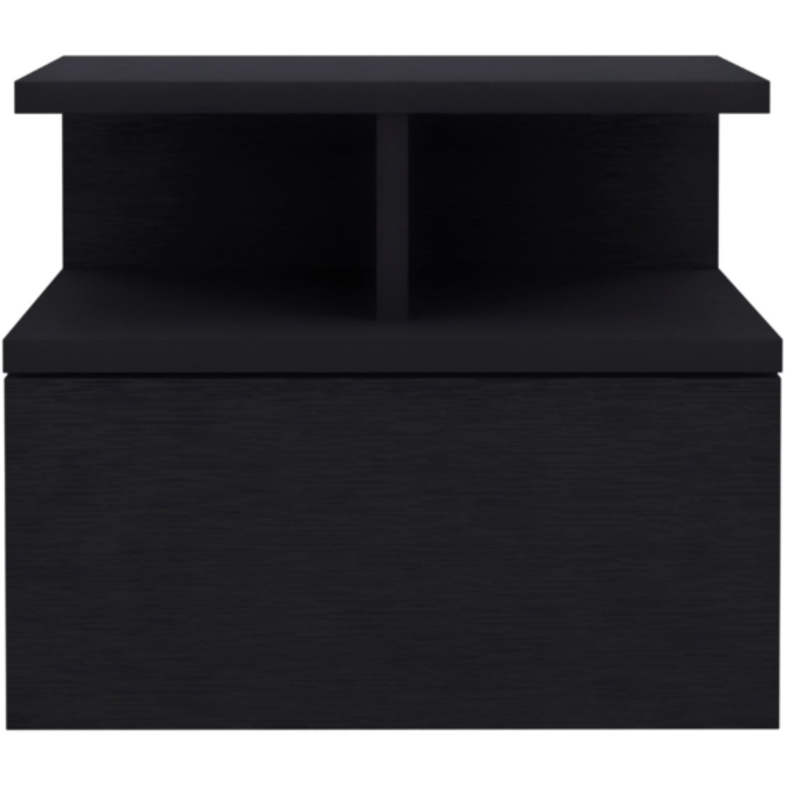 Adele Floating Nightstand -Bedroom-Black