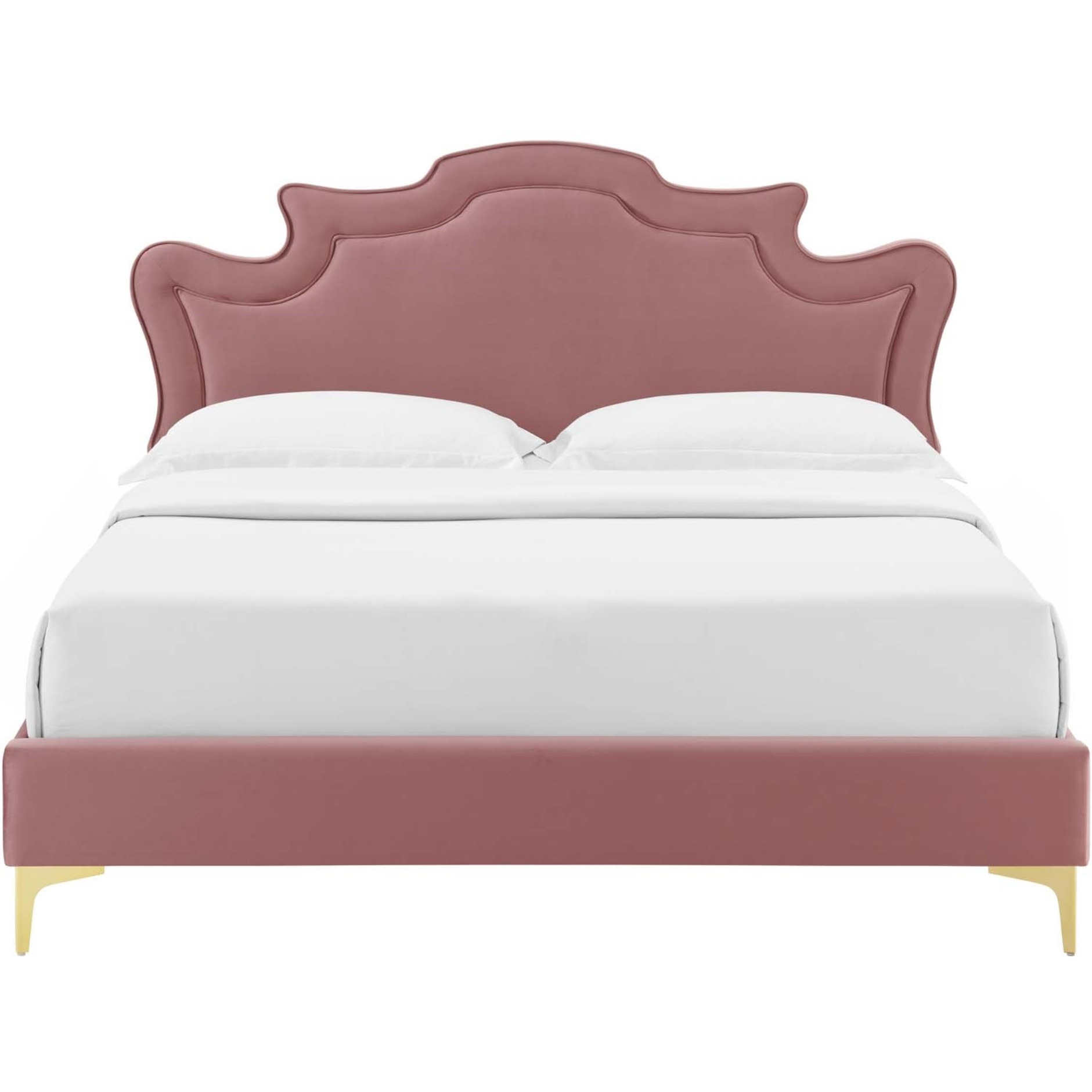 Neena Performance Velvet King Bed