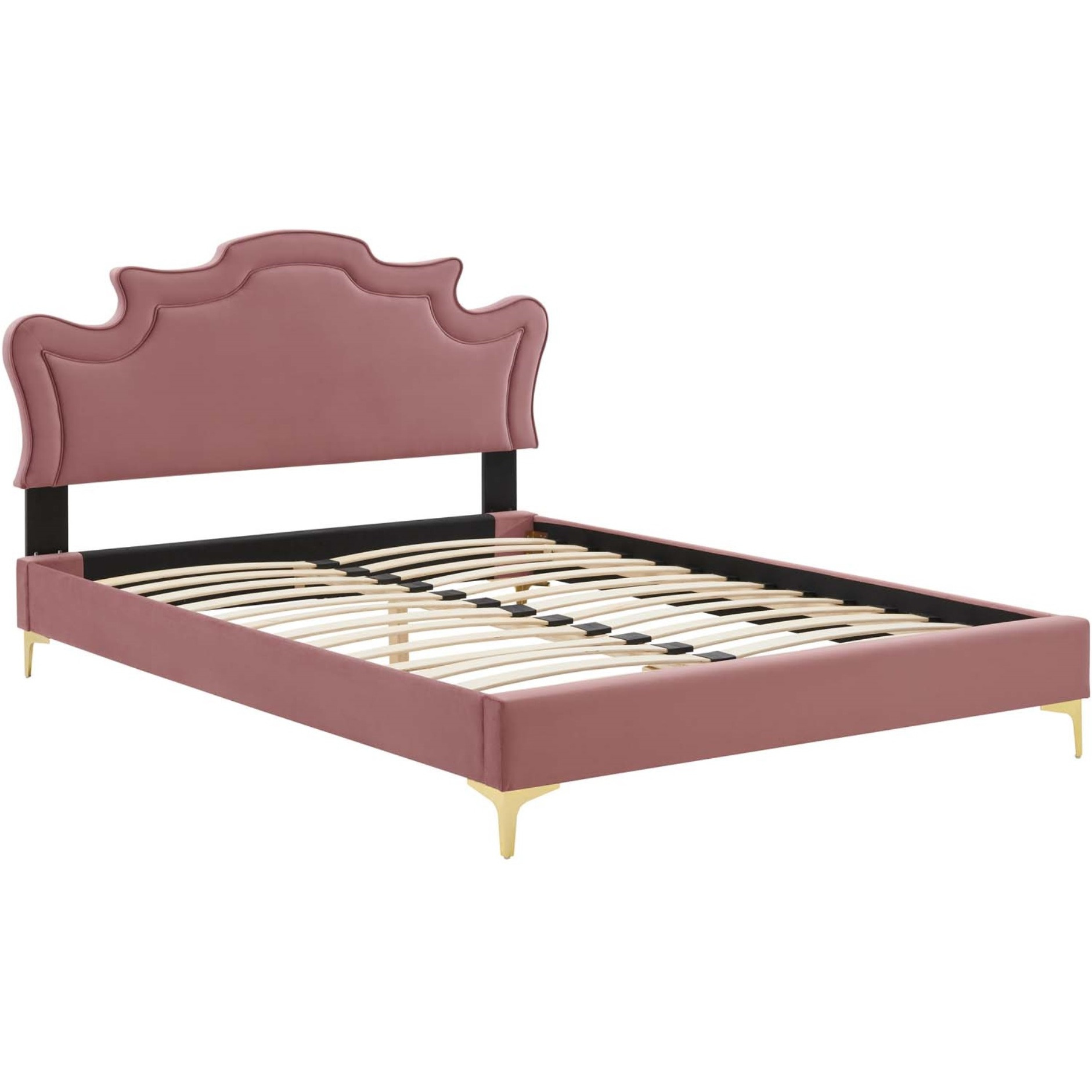 Neena Performance Velvet King Bed