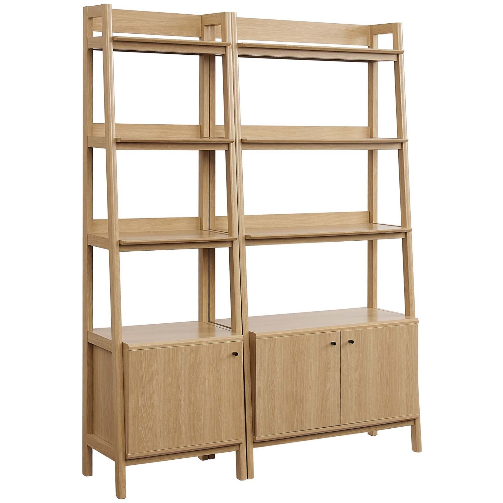 Bixby Wood Bookshelves - Set of 2