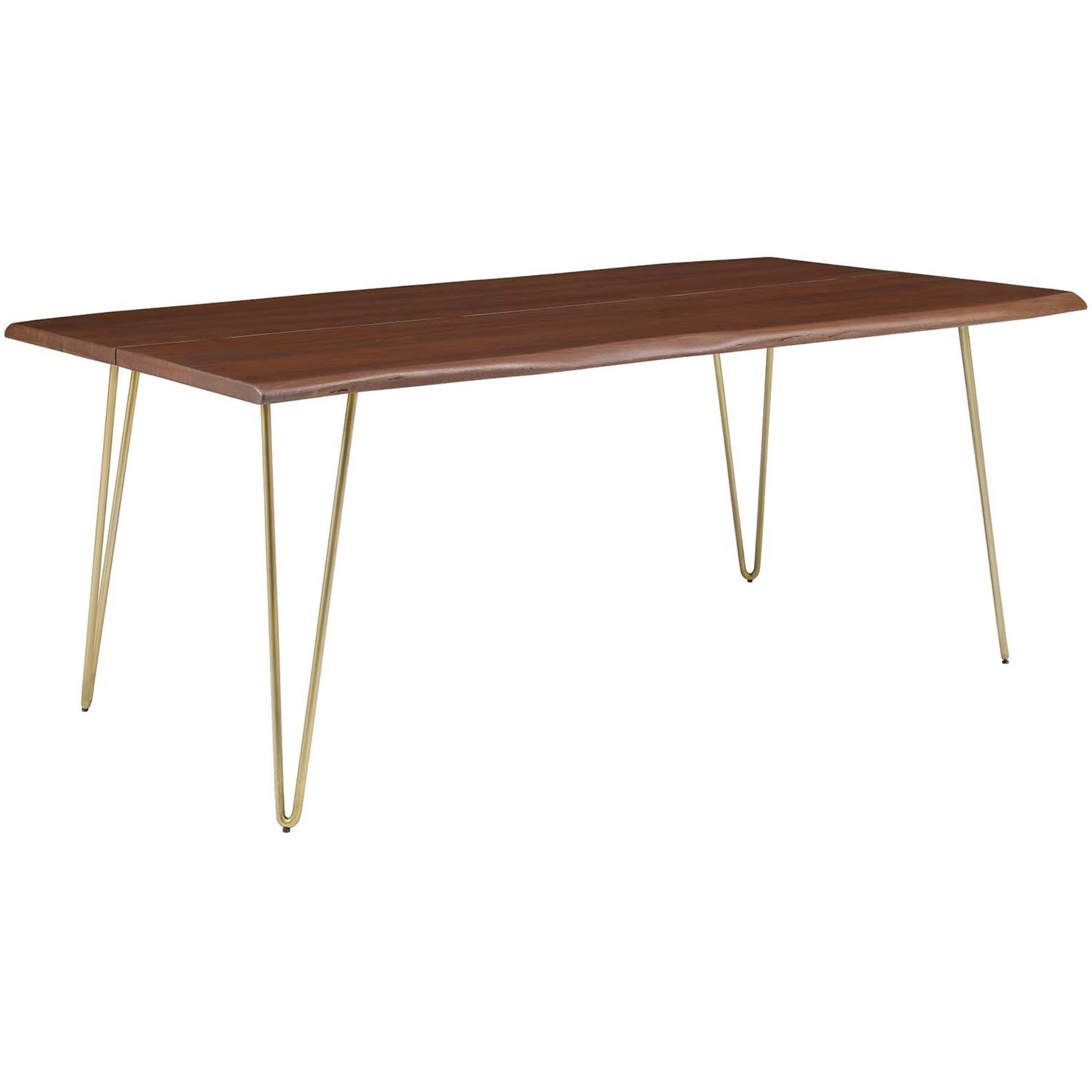 Ardor 74" Live Edge Acacia Wood Dining Table