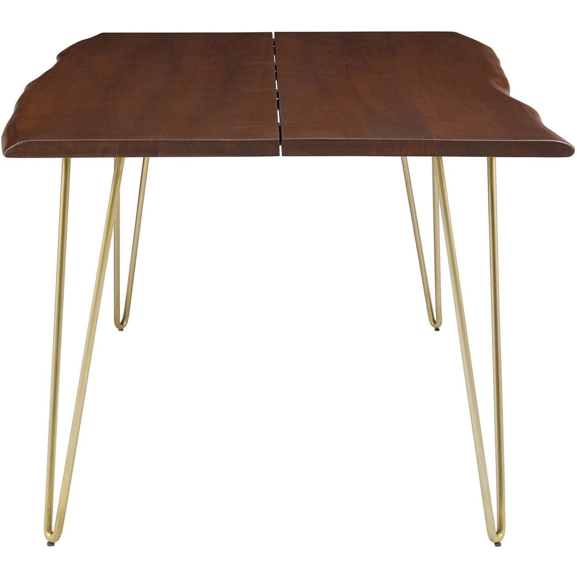 Ardor 74" Live Edge Acacia Wood Dining Table