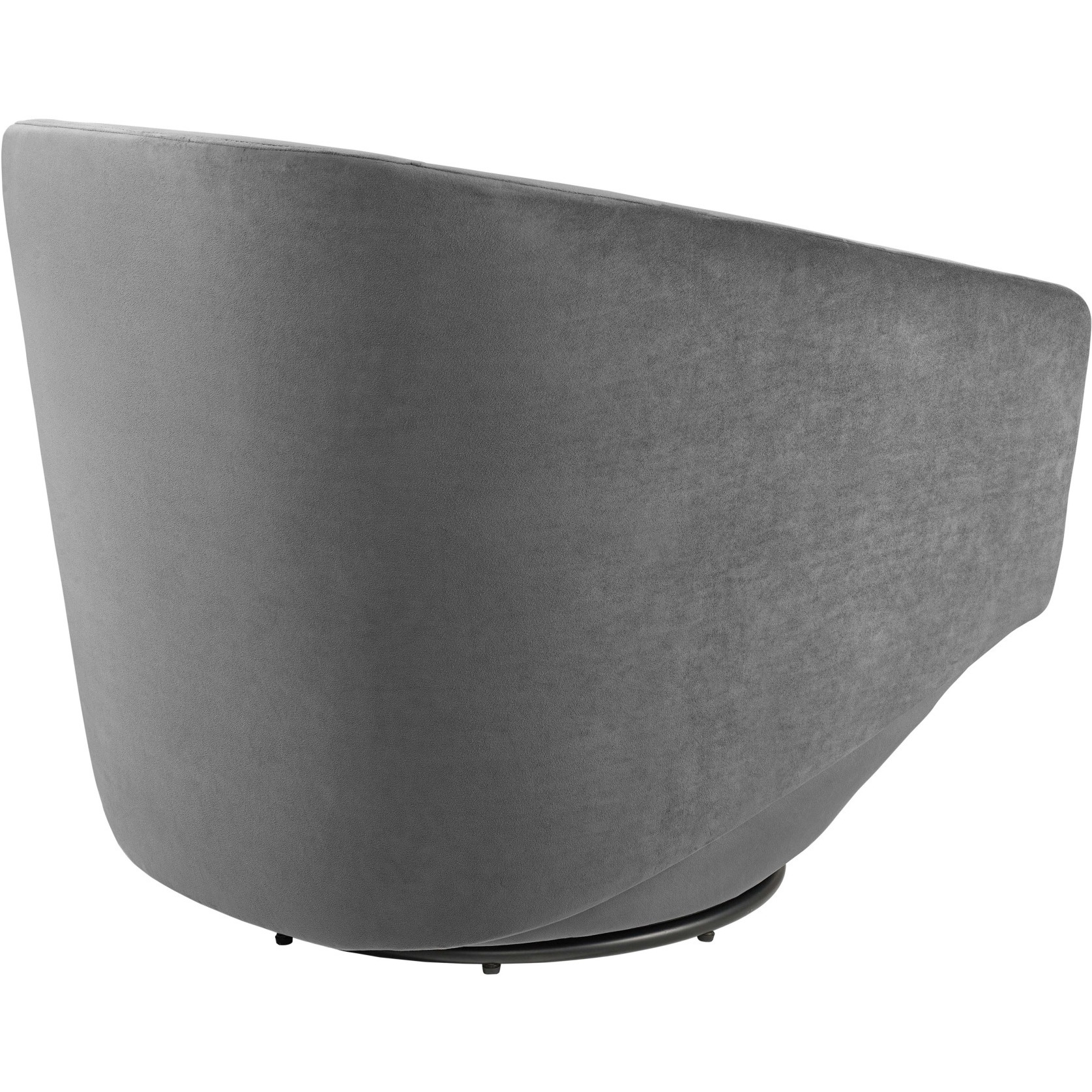 Series Performance Velvet Fabric Swivel Chair