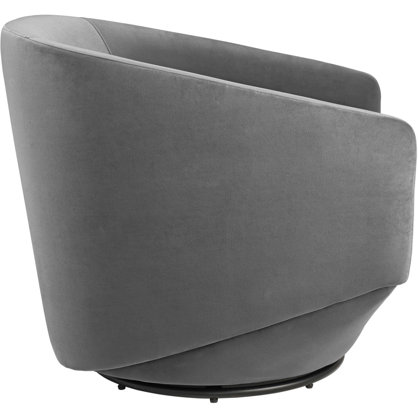 Series Performance Velvet Fabric Swivel Chair
