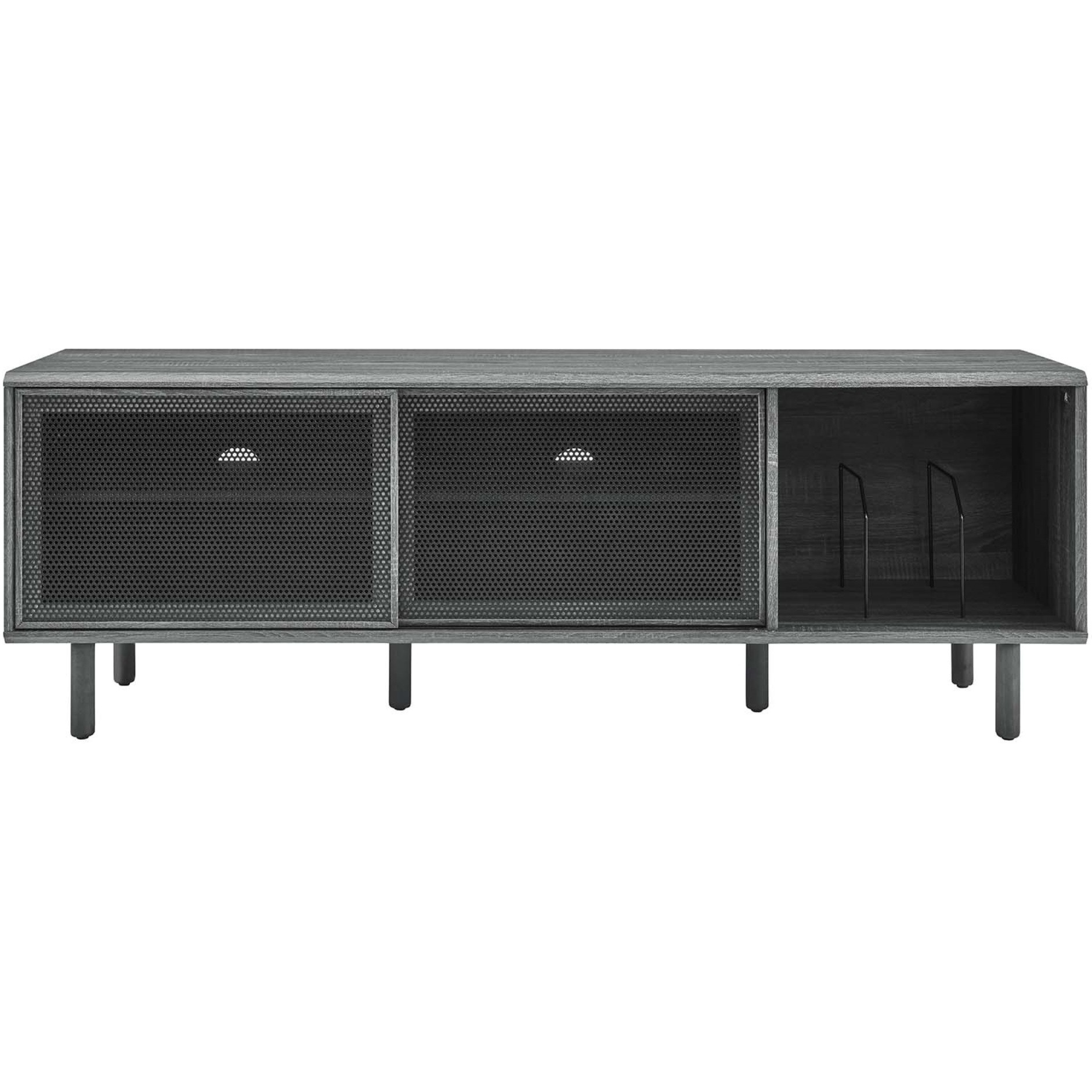 Kurtis 67" TV and Vinyl Record Stand