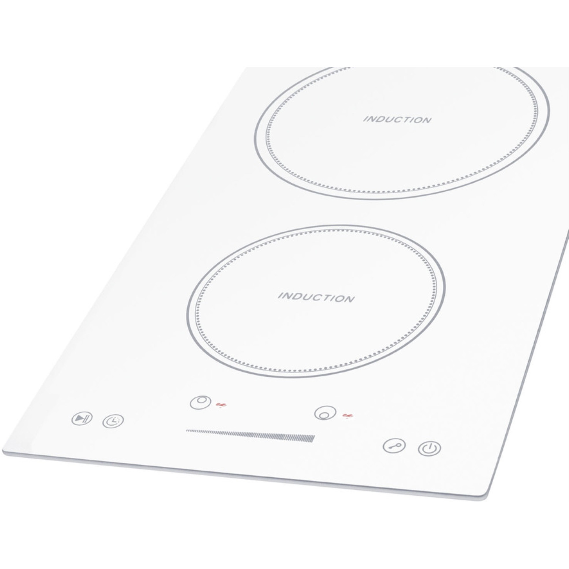 12" Wide 208-240V 2-Zone Induction Cooktop