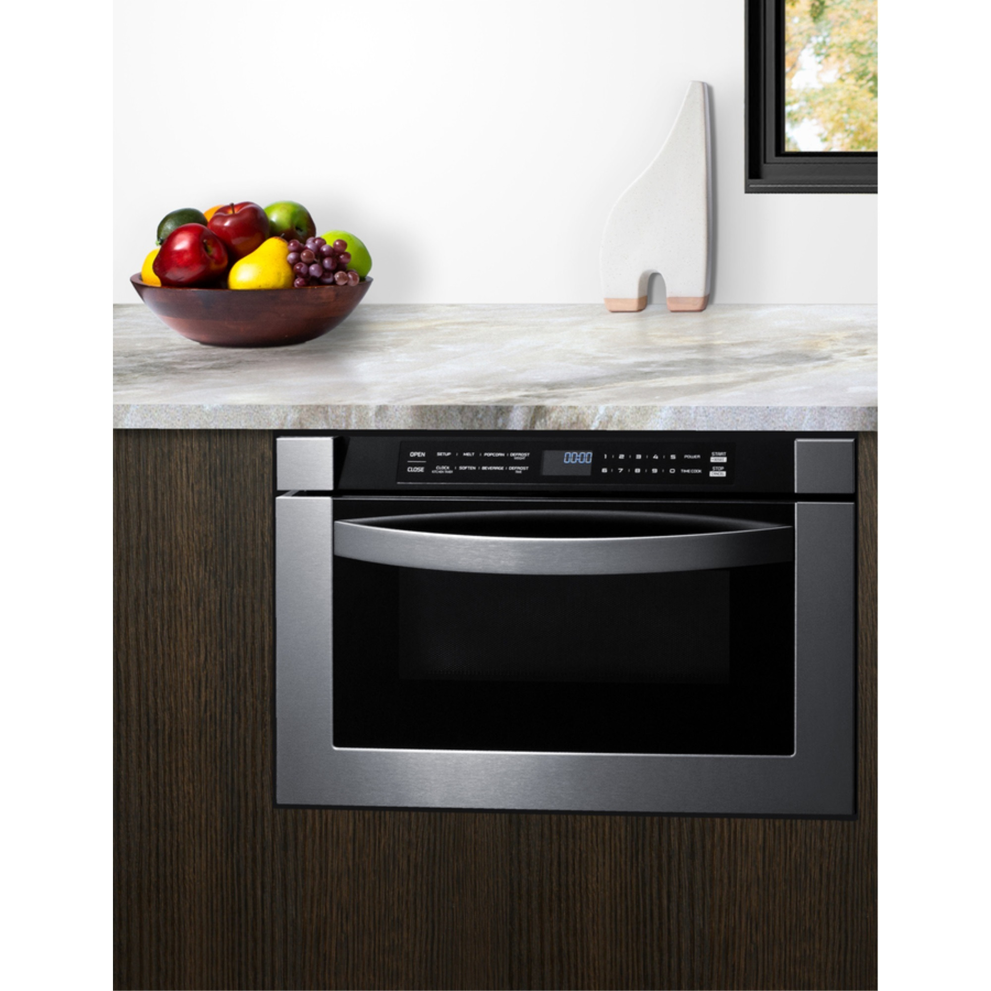 24" Wide Built-In Drawer Microwave