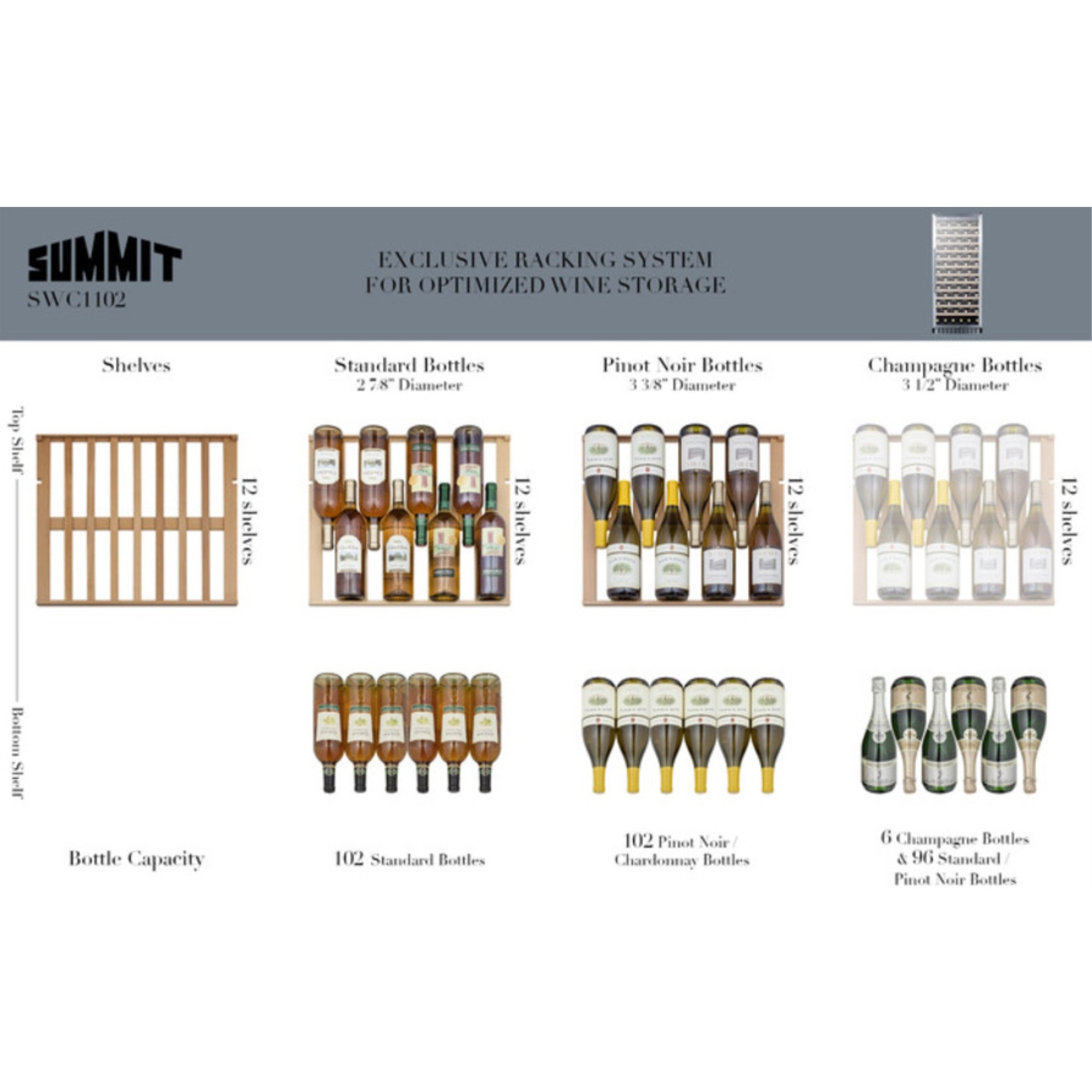 24" Wide Wine Cellar