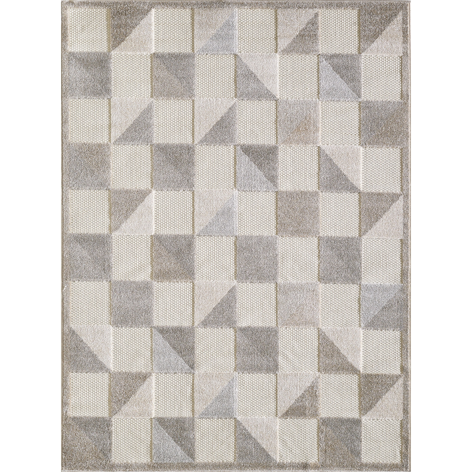 Calla 6926 Grey Scope Area Rug, Size - 7'10' Round