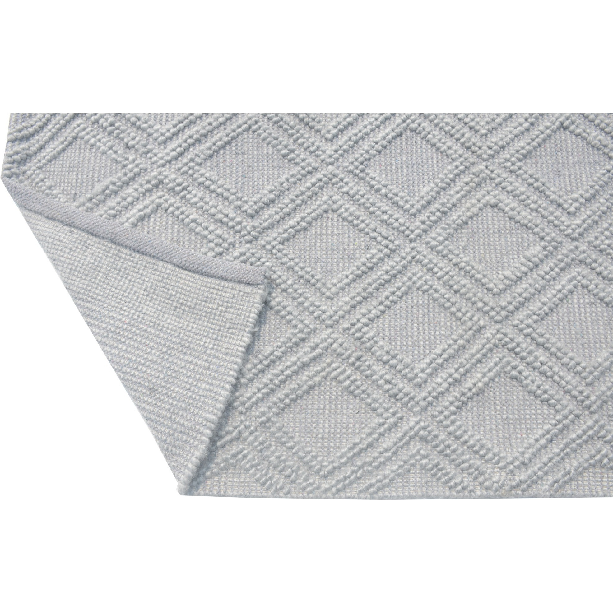 Chloe 7721 Grey Diamond Area Rug, Size - 8' x 11'