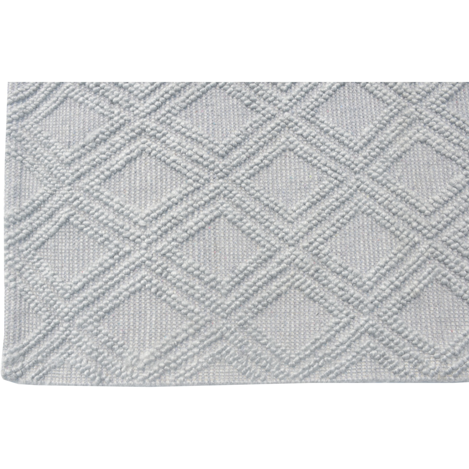 Chloe 7721 Grey Diamond Area Rug, Size - 8' x 11'