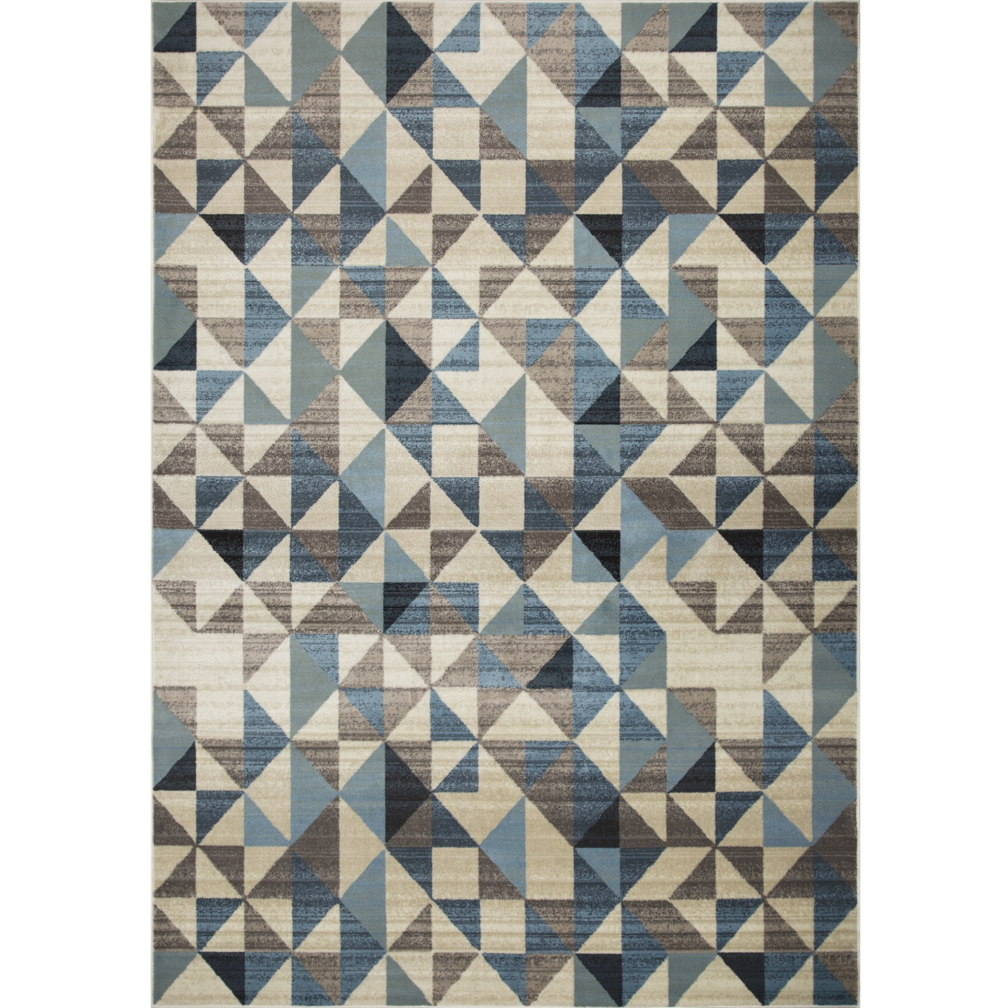 Heritage 9365 Blue/Grey Scope Area Rug, Size - 2'2" x 7'11" Runner