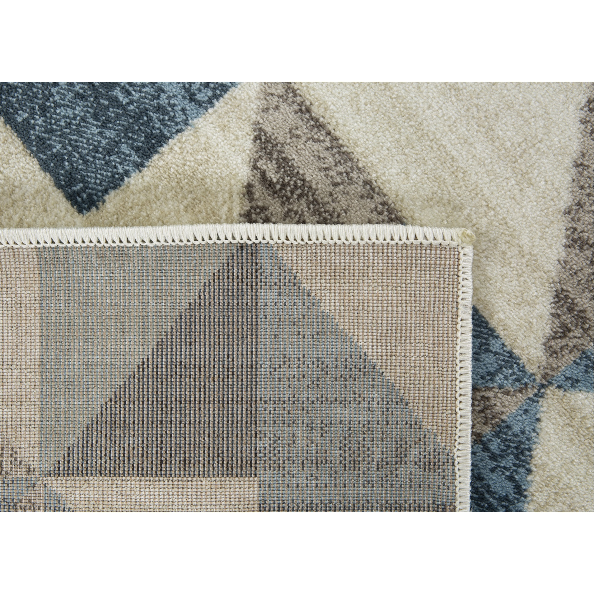 Heritage 9365 Blue/Grey Scope Area Rug, Size - 2'2" x 7'11" Runner