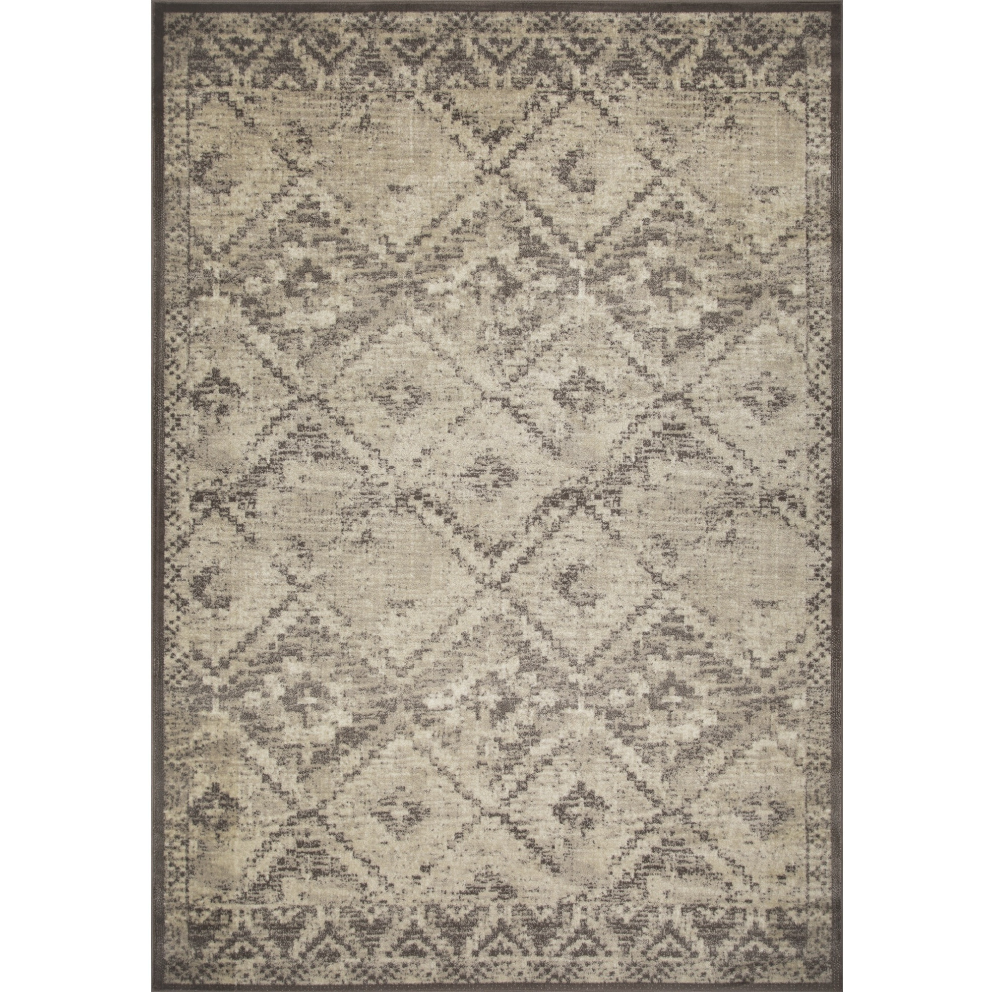 Heritage 9366 Grey Mila Area Rug, Size - 3'3" x 4'11"