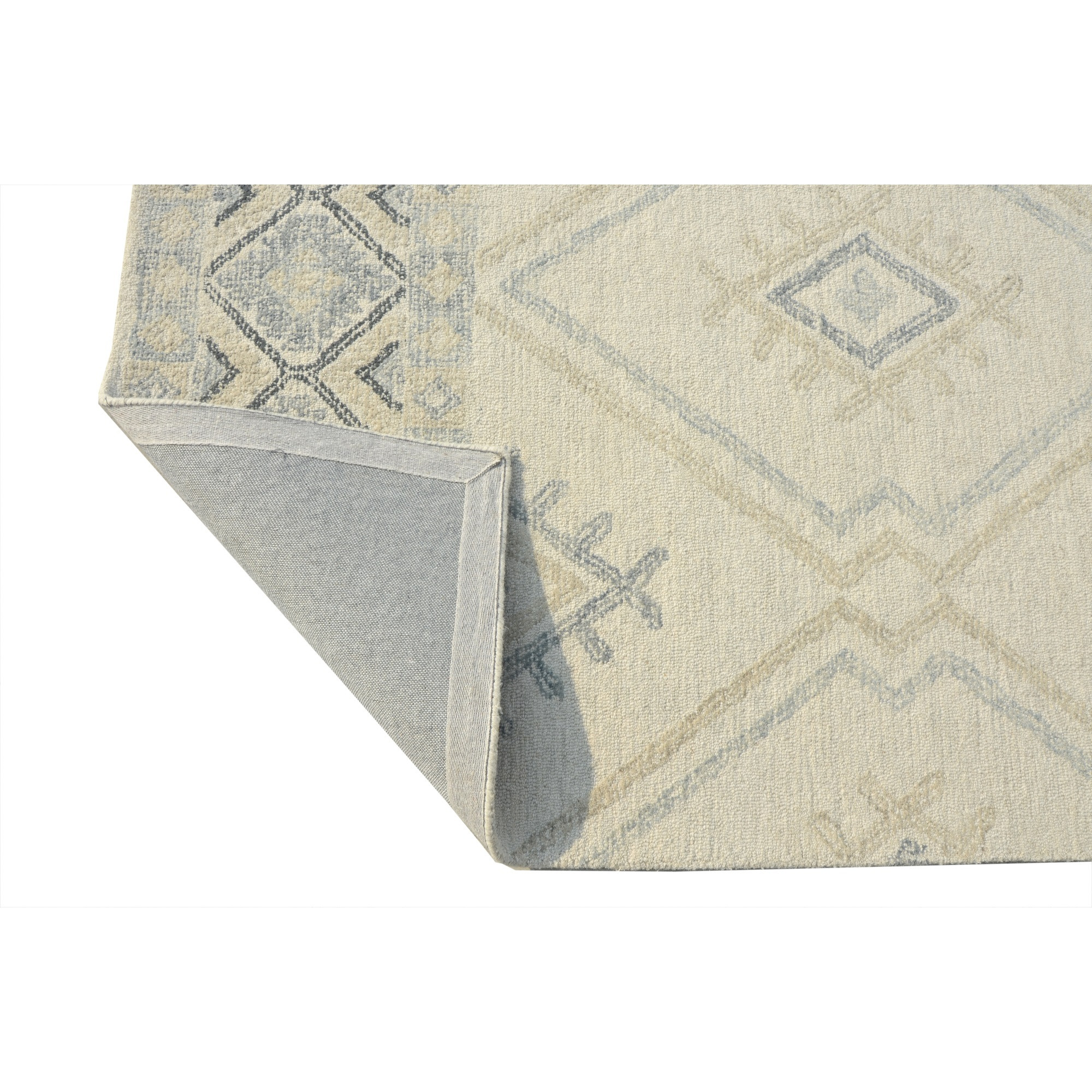 Hudson 2468 Ivory/Taupe Southwest Area Rug, Size - 5' x 7'